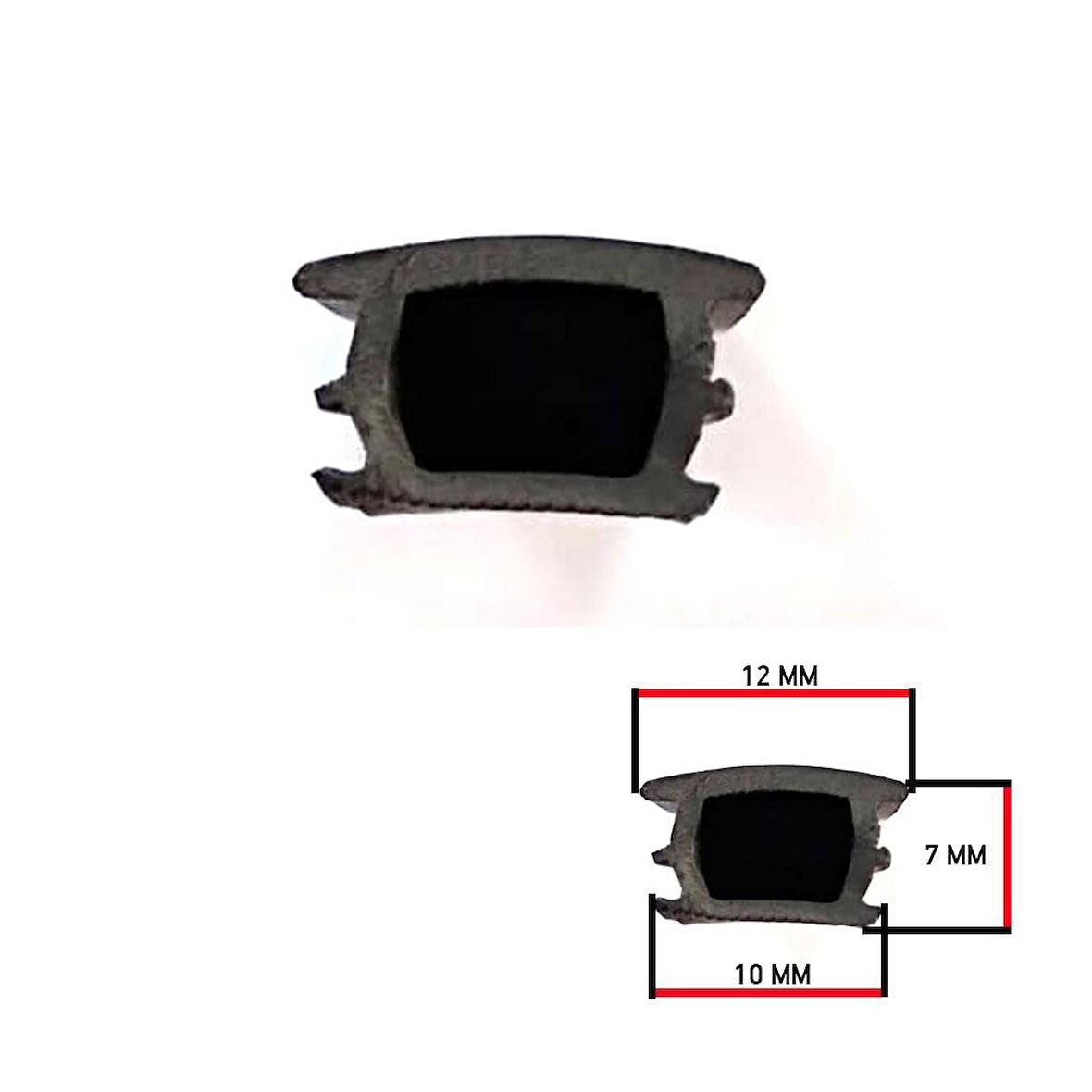 Contacall Opel insignia Tavan Oluk Lastiği 3 Metre Siyah Kendinden Yapışkanlı 2008-2016 A kasa