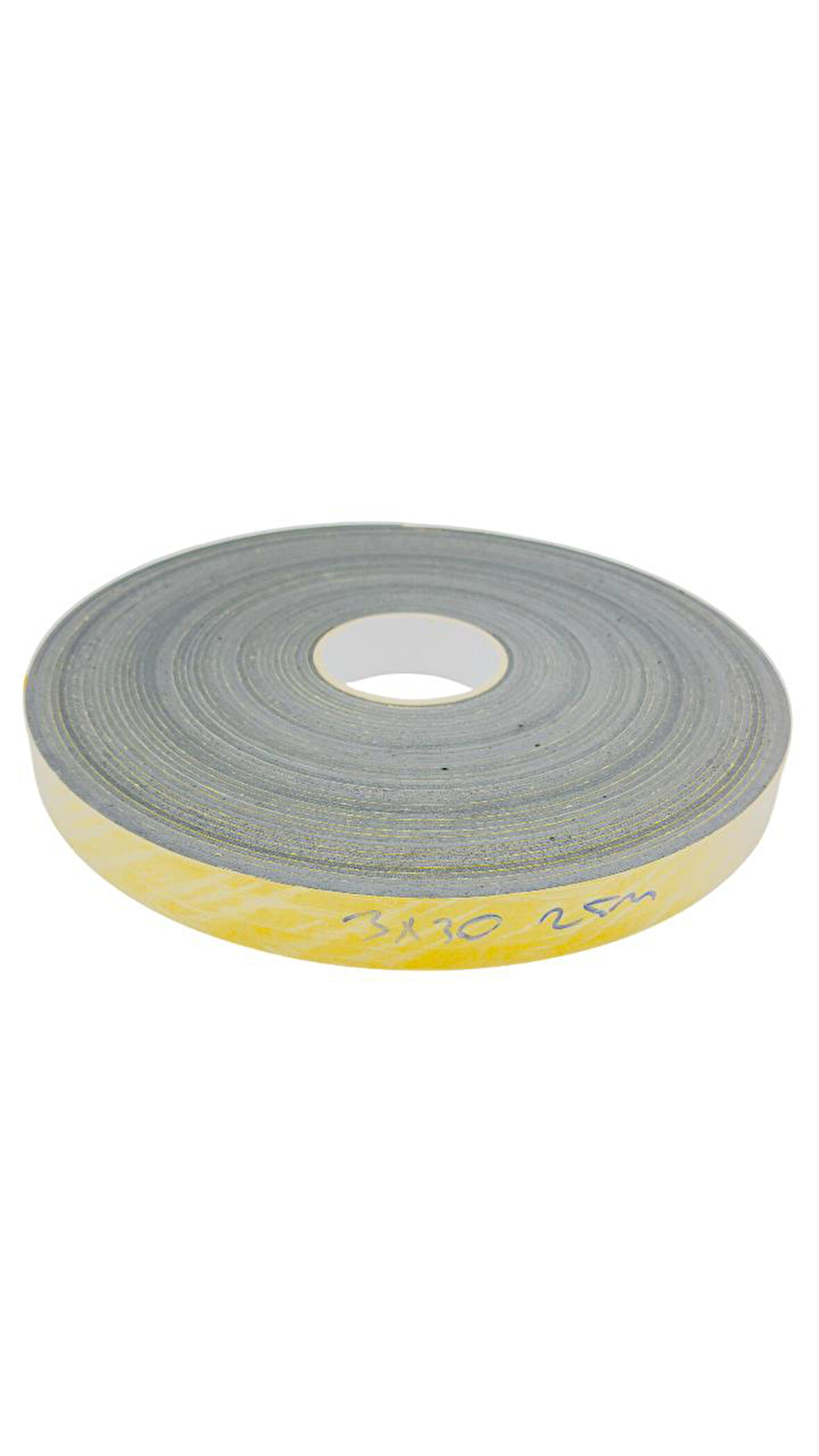 Kapı Pencere İzolasyon Bandı Yapışkan Kapı Pencere Süngeri Eva 3mmx30mm Siyah 25 Metre