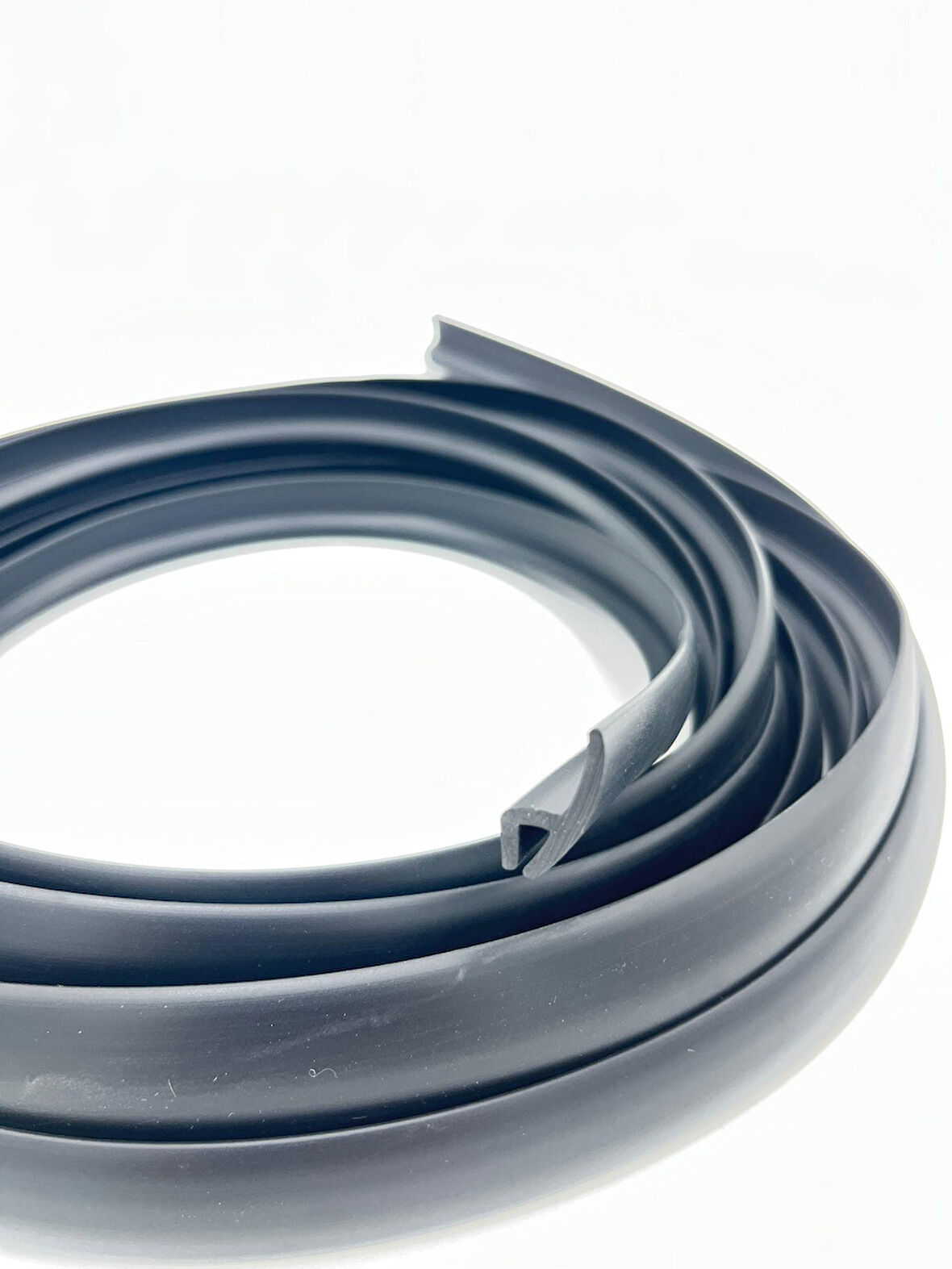 Contacall Geçmeli Alüminyum Fitili "h" Fitil 21mm Genişlik 5 metre Uzunluk Siyah Renk