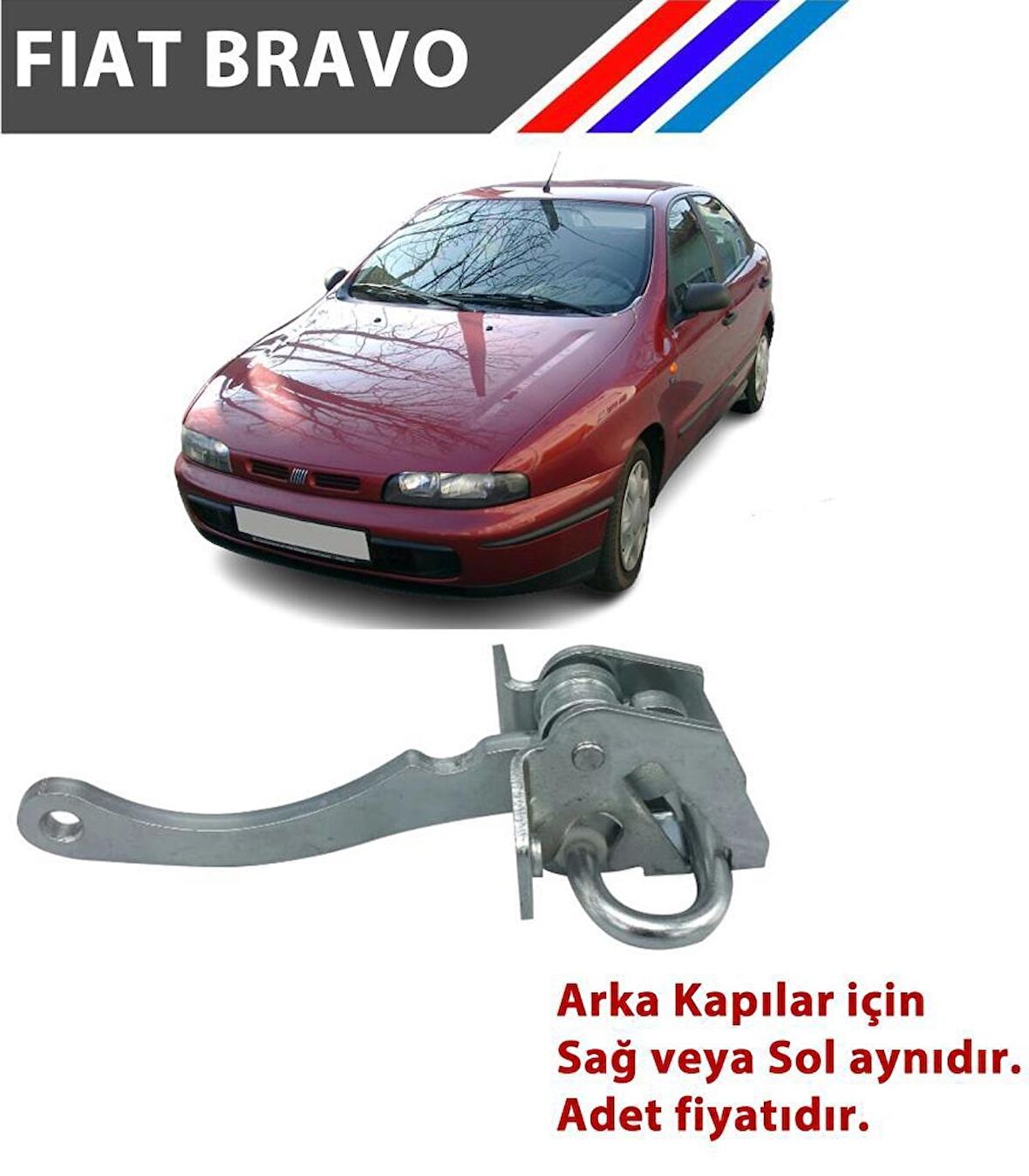 OTOZET Fiat Bravo Arka Kapı Gergisi Adet Yan Sanayi 1995 - 2001