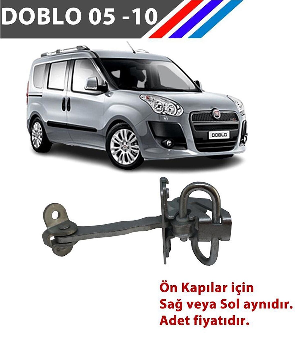 OTOZET Fiat Doblo Ön Kapı Gergisi Adet Yan Sanayi 2005 - 2010 51799708