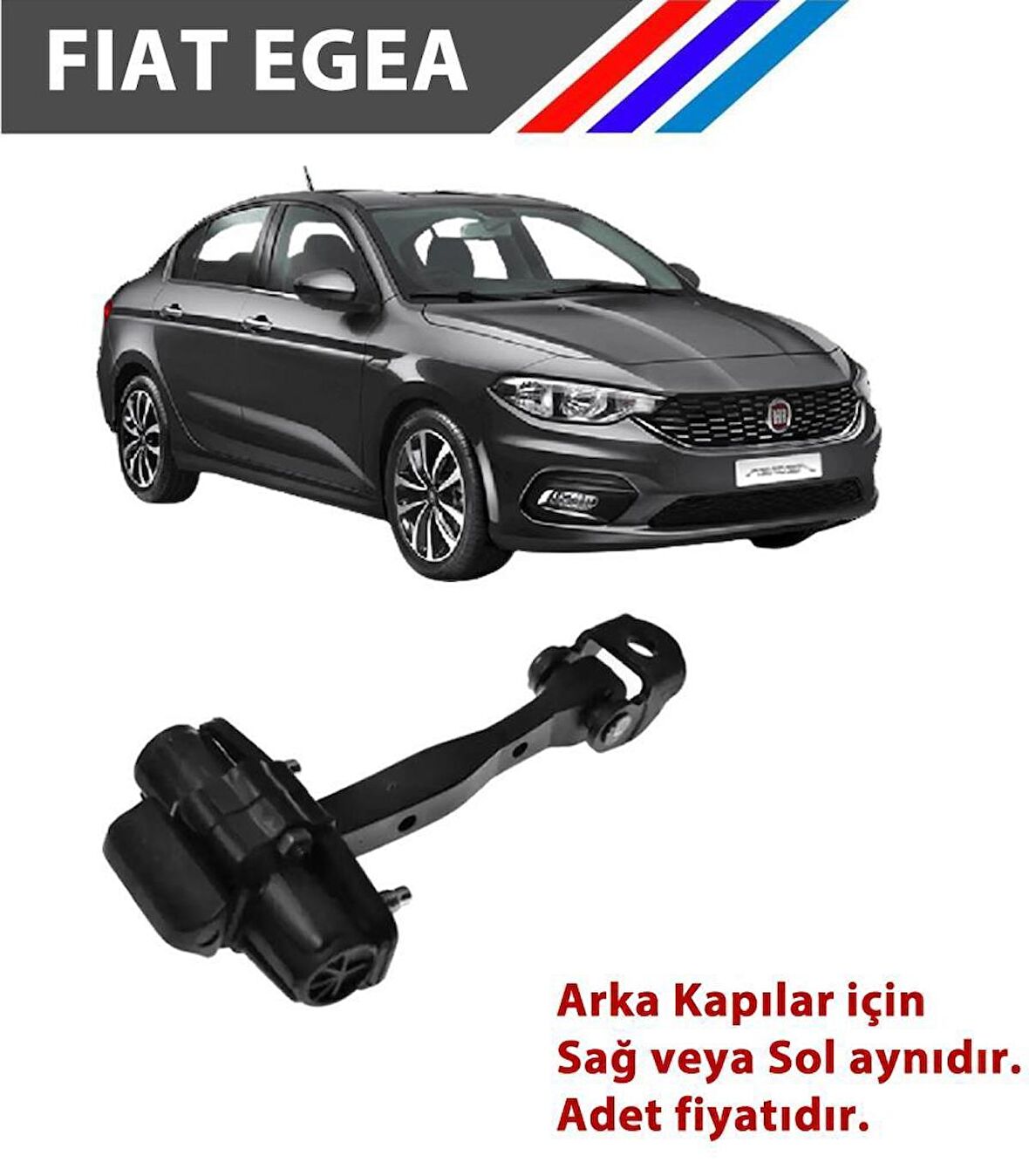 OTOZET Fiat Egea Arka Kapı Gergisi Adet Yan Sanayi 2015 - 2019