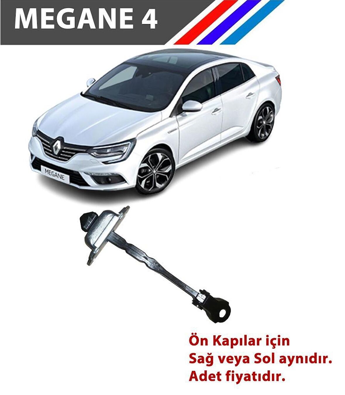 OTOZET Renault Megane 4 Ön Kapı Gergisi Adet Yan Sanayi 2016 - 2020