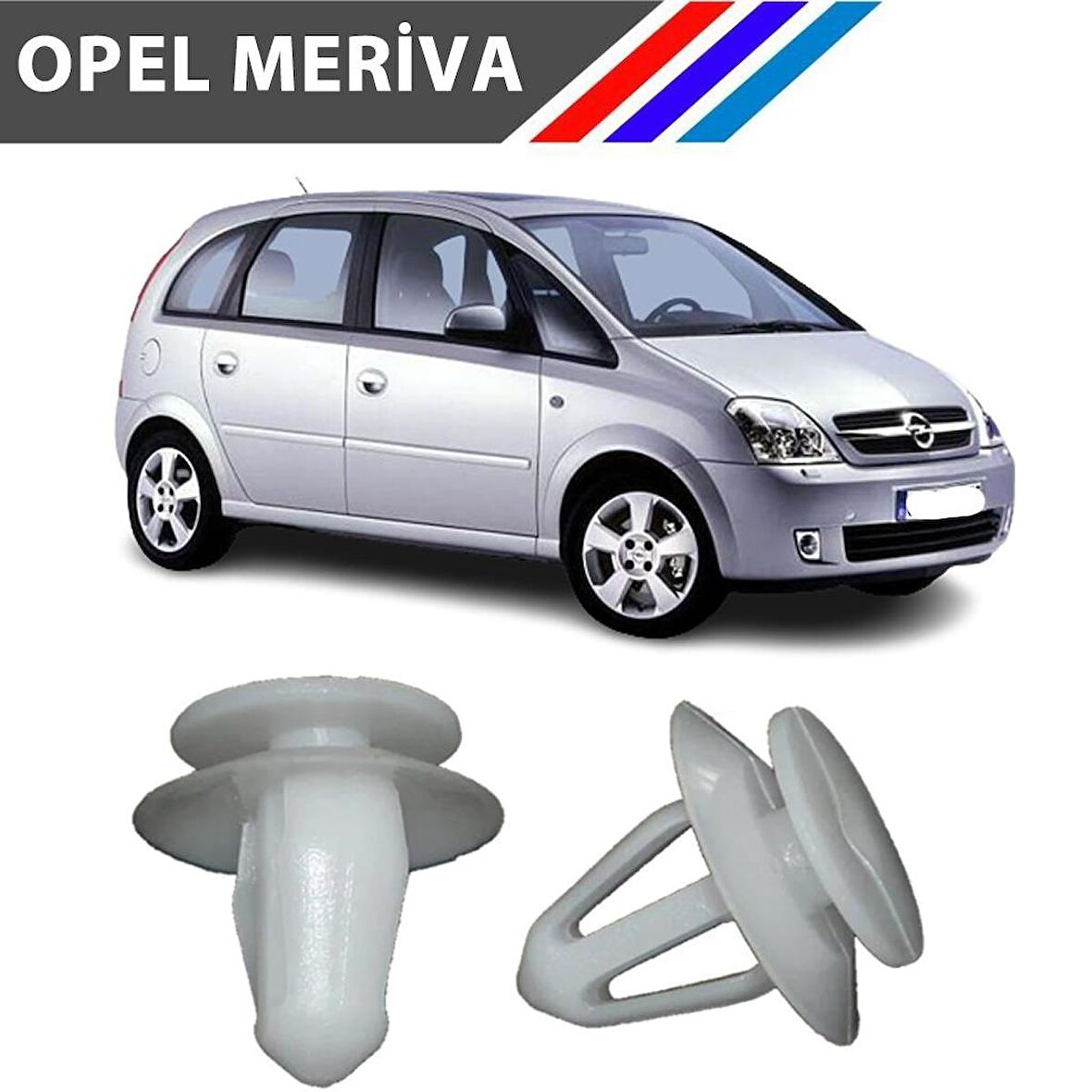 OTOZET Opel Meriva Kapı Döşeme Klipsi 50 Adetli Paket 90321122