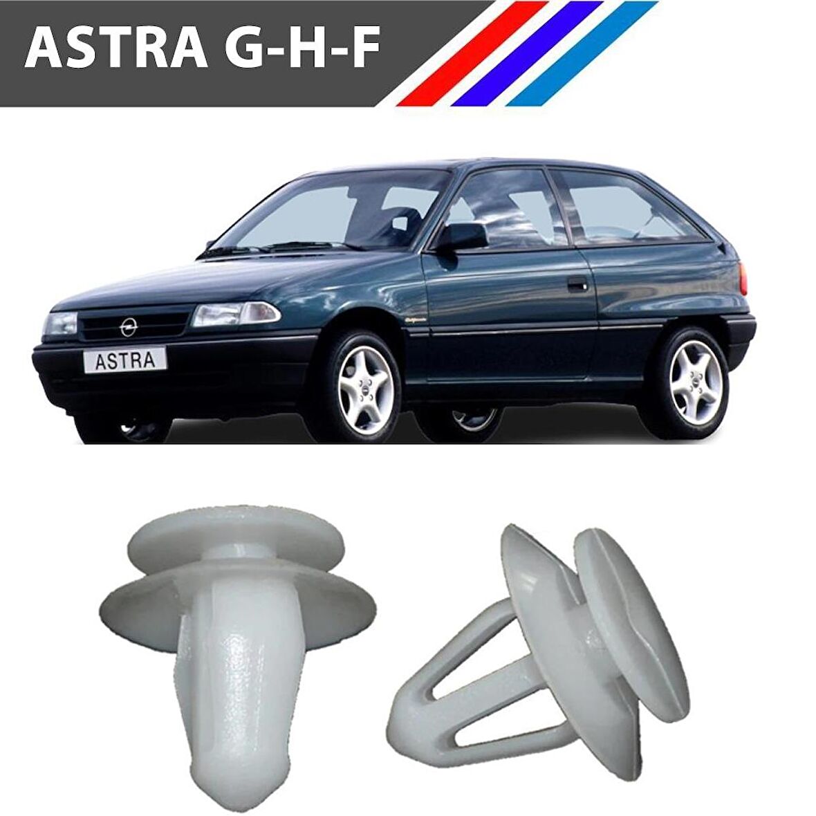 Astra H-G-F Kapı Döşeme Klipsi 25 Adetli Paket 90321122