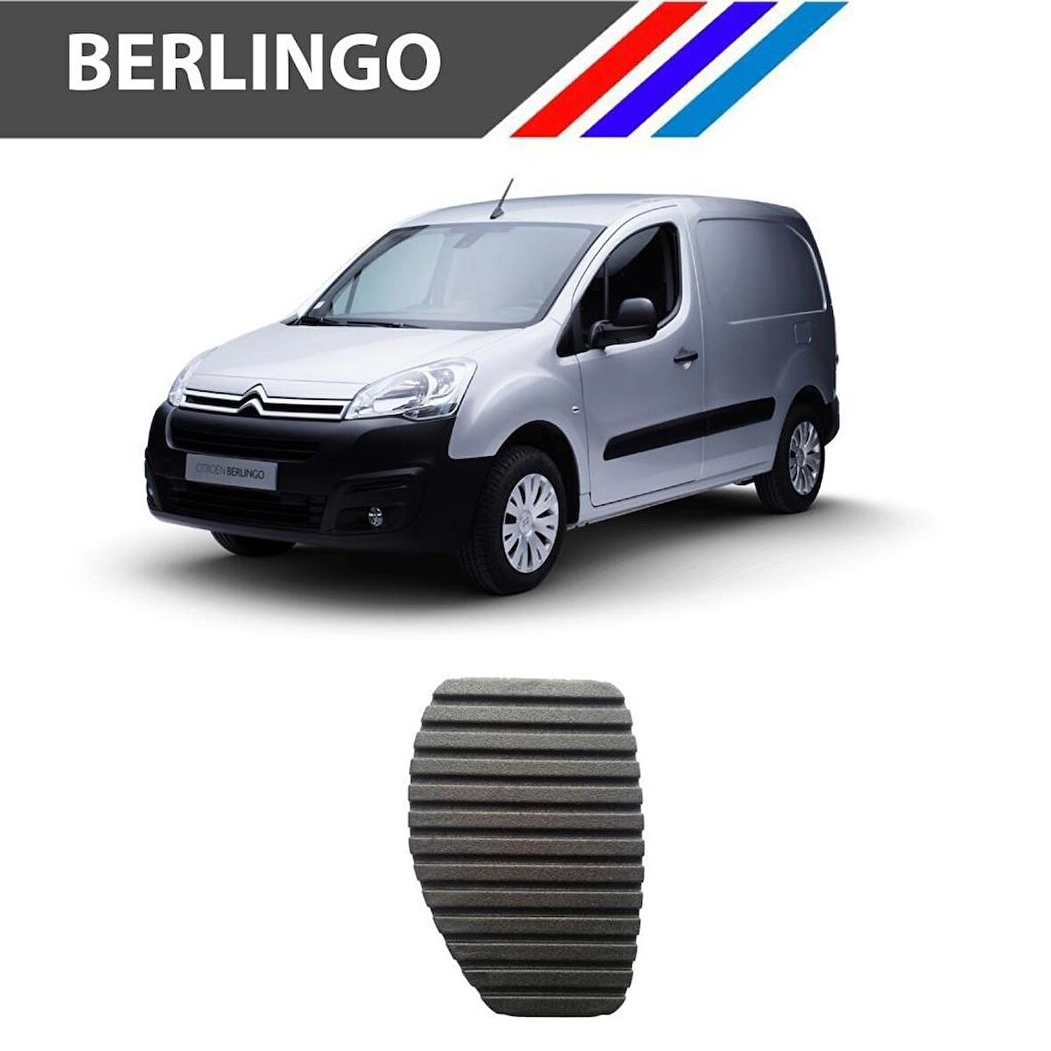 Citroen Berlingo - Jumpy - Xantia - Xsara - ZX. / Peugeot 306 - 406 - Partner / Fiat Panda - Ducato Debriyaj Pedal Lastiği