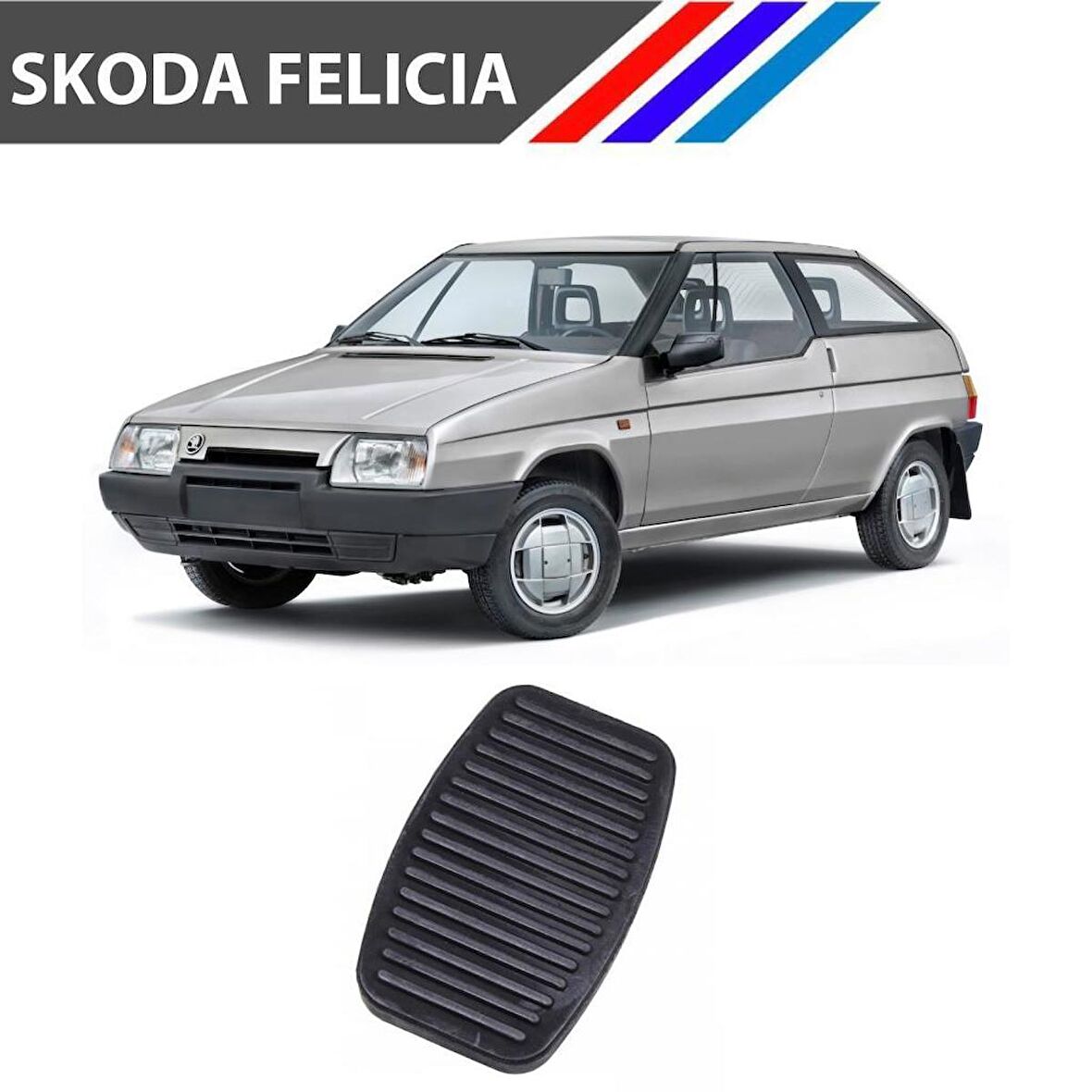 Skoda Favorit - Felicia Gaz Pedal Lastiği 1 Adet