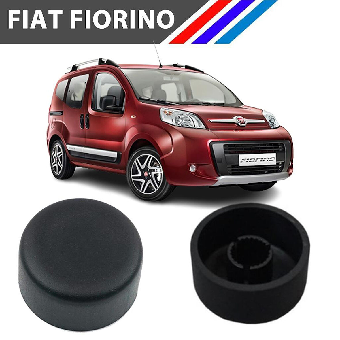 Fiat Fiorino Radyo Düğme Kapağı 2007 - 2016