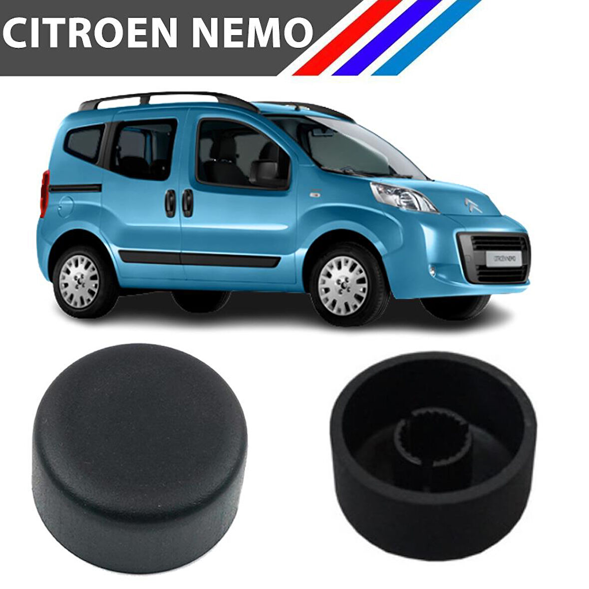 Citroen Nemo Radyo Düğme Kapağı 2007 - 2016