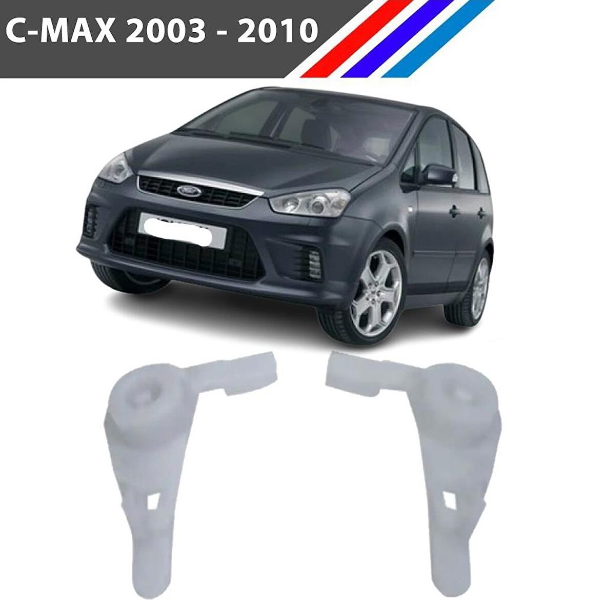 C-Max MK1 Kasa Kapı Kilit Tamir Klips Seti 2003 - 2010