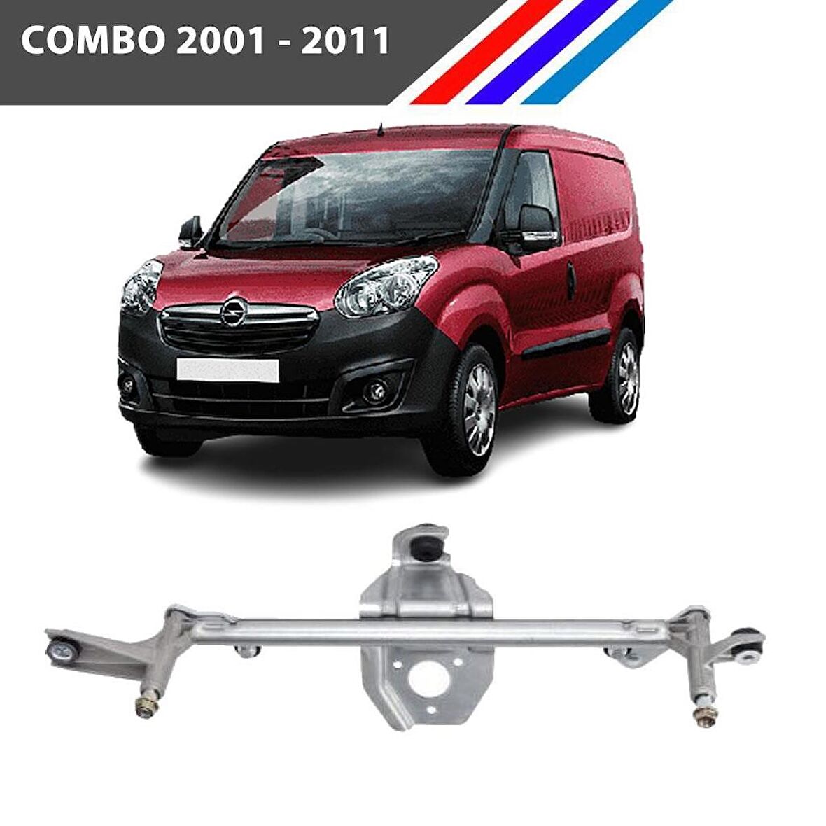 Opel Combo Ön Cam Silecek Mekanizması Motorsuz 2001 - 2011