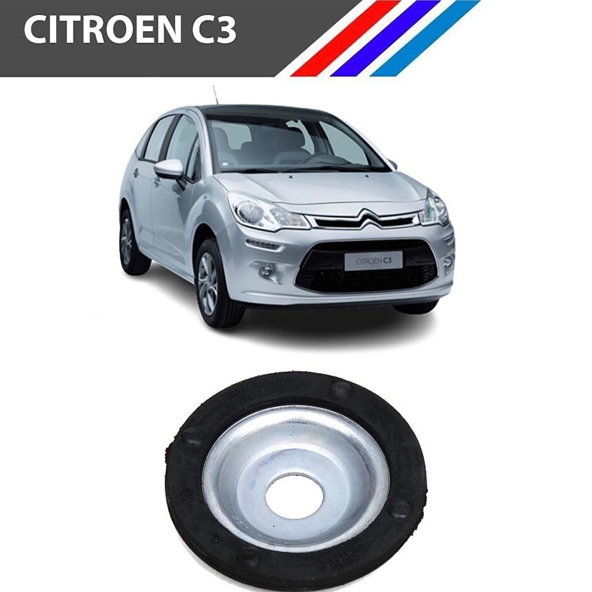 Citroen C3 Ön Amortisör Takoz Üst Pulu 1 Adet