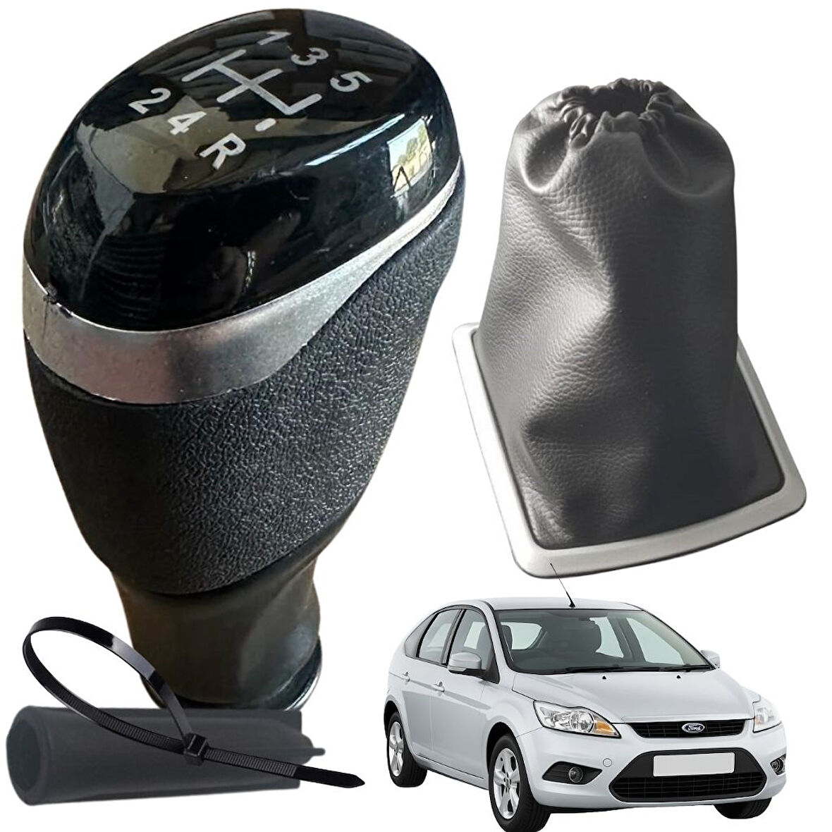 Focus Mk2 2005-2011 Vites Topuzu Vites Körüğü Seti