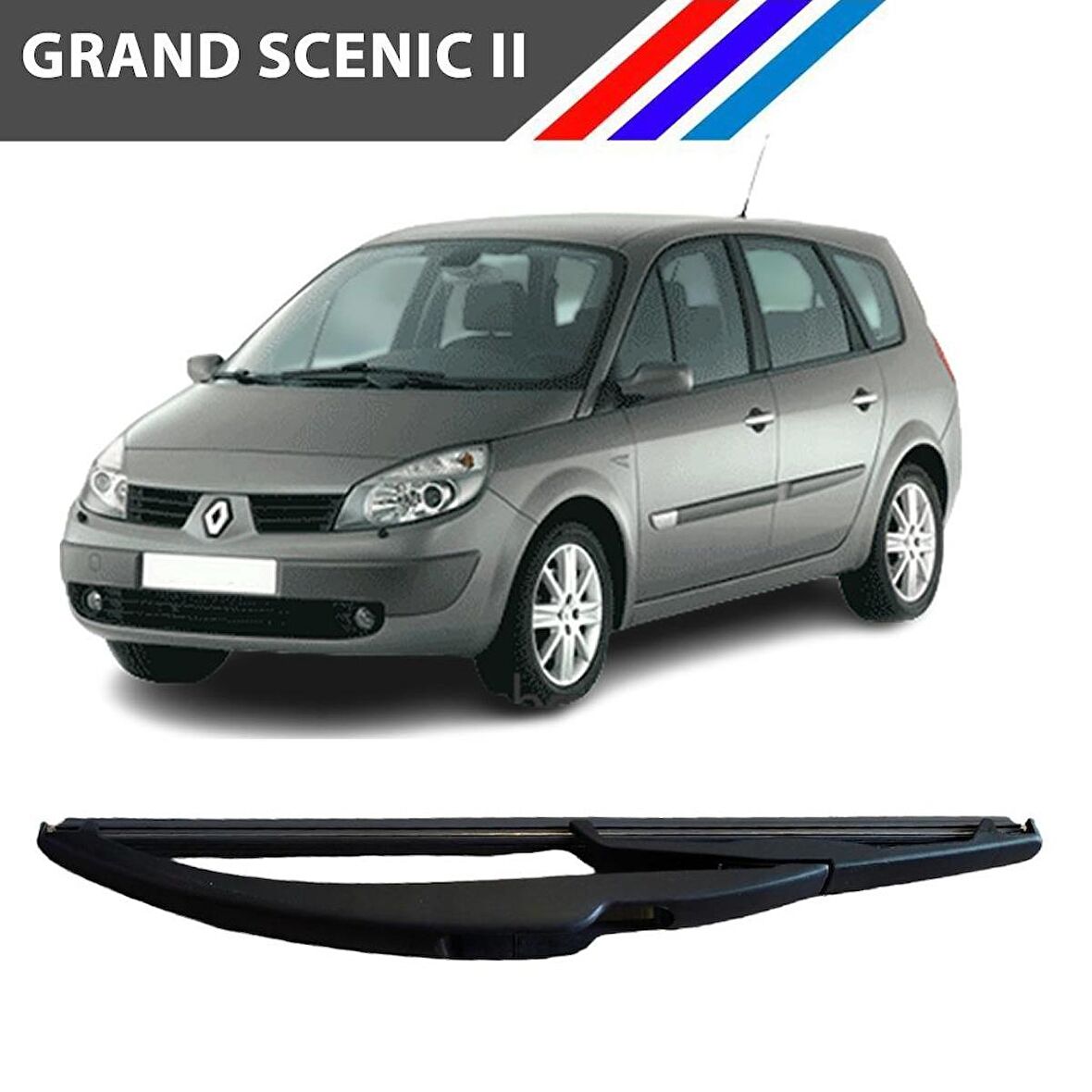 Renault Grand Scenic 2 Arka Silecek Süpürgesi 2003 - 2009