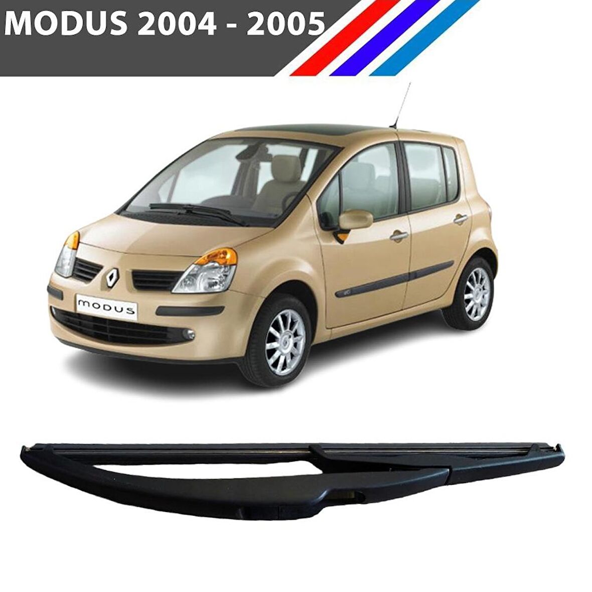 Renault Modus Arka Silecek Süpürgesi 27 cm 2004 - 2005