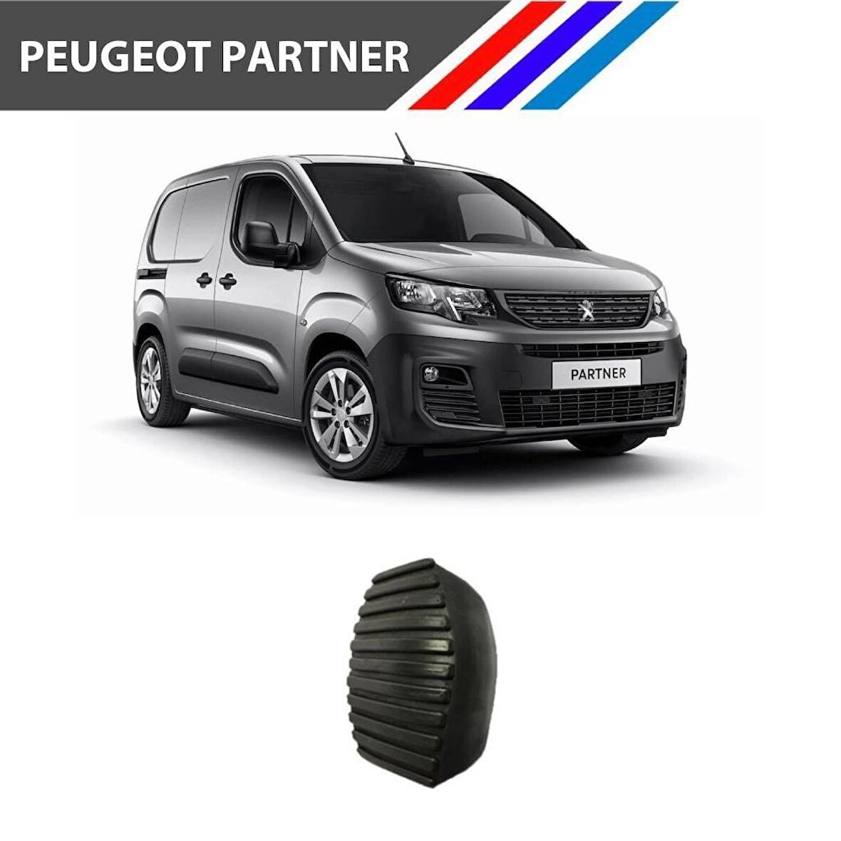 OTOZET Peugeot Partner Debriyaj Pedal Lastiği Yanaklı 1 Adet 2130.15