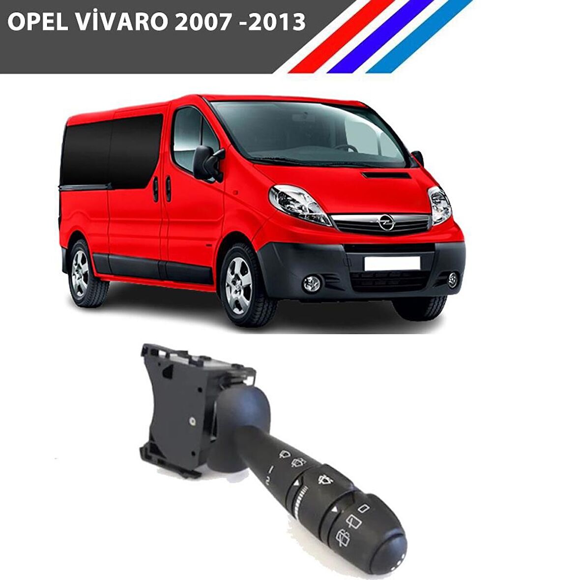 Opel Vivaro 2 Far Silecek Kumanda Kolu 2007 - 2013