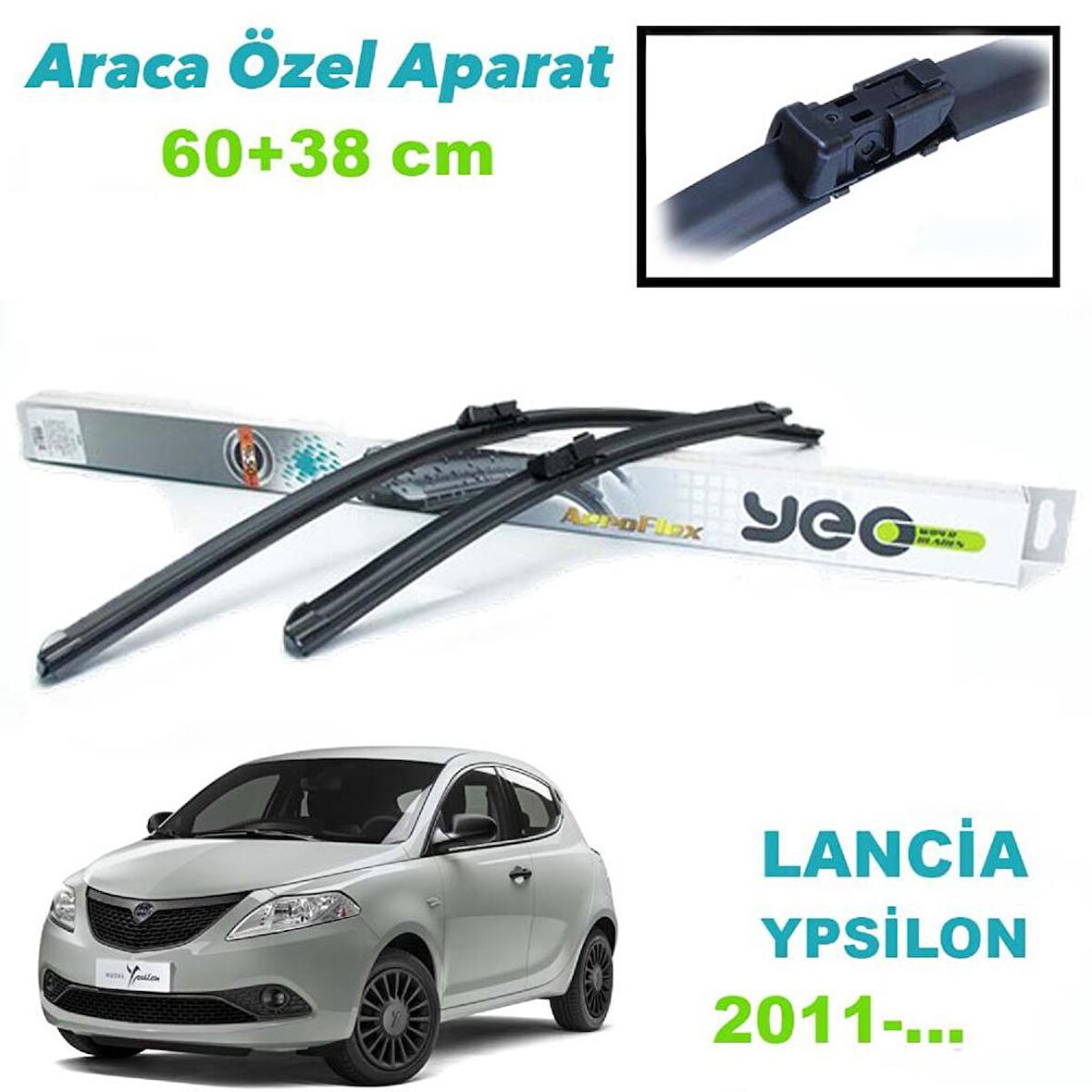 Lancia Ypsilon Ön Silecek Süpürgesi Seti 2011- 2019