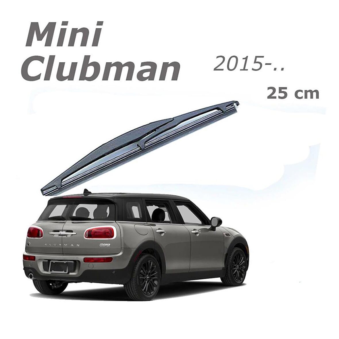 Mini Club Man Arka Silecek Süpürgesi 25 cm 2015 Sonrası