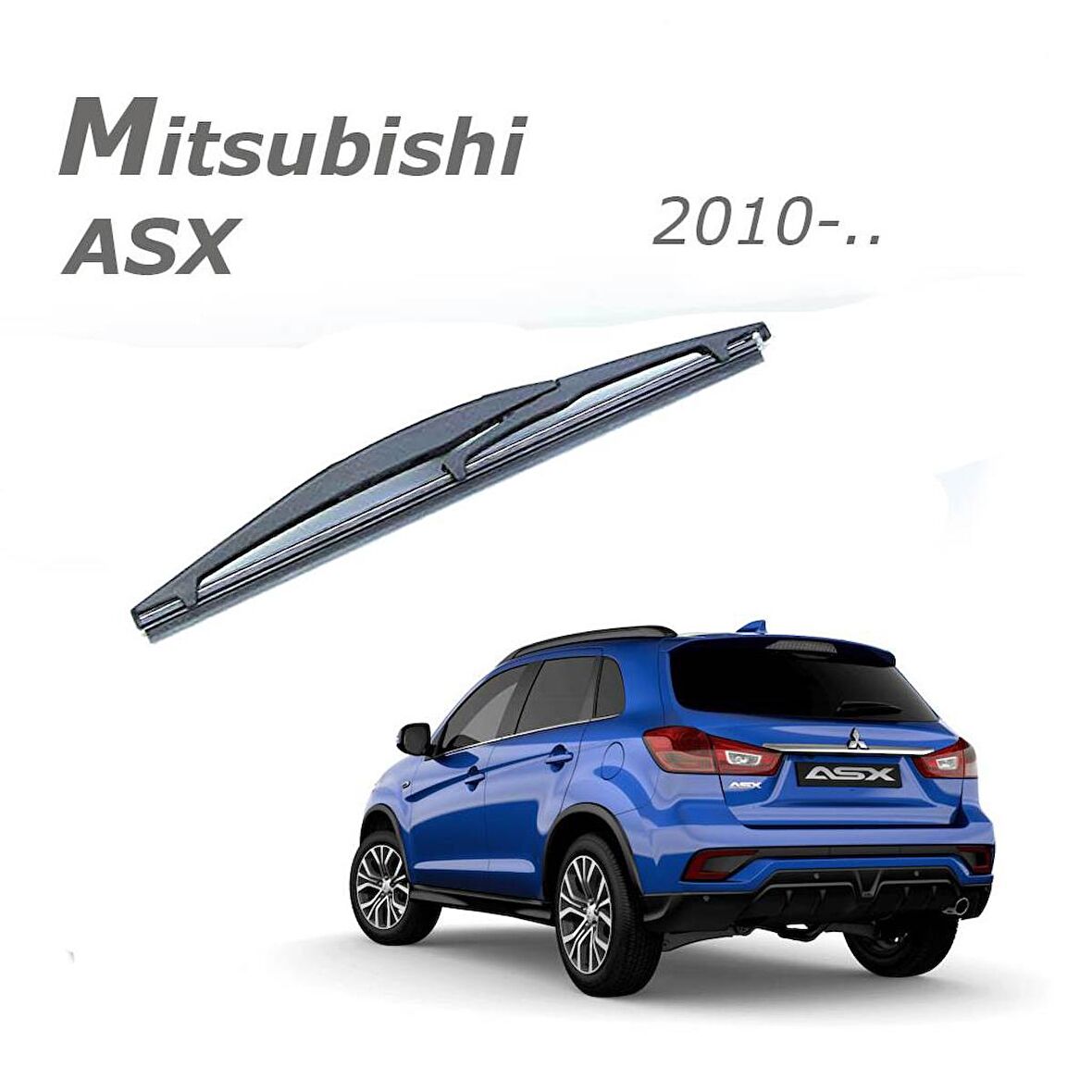 OTOZET Mitsubishi ASX Arka Silecek Süpürgesi 25 cm 2010 Sonrası