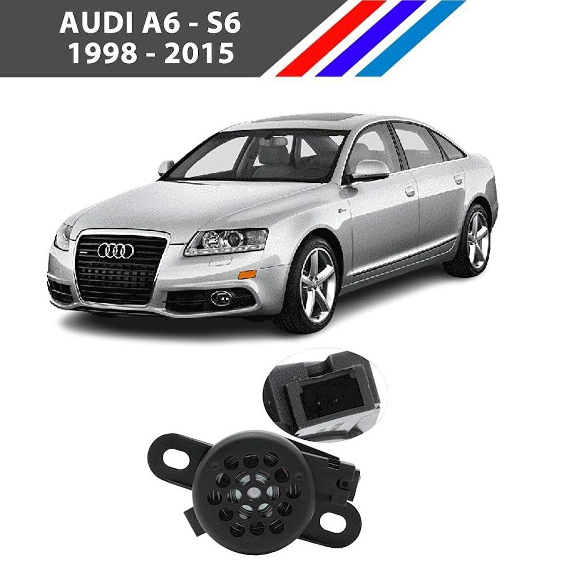 Otozet- Audi A6 - S6 Park Sensör Hoparlör Uyarı Zili 1 Adet 1998 - 2015 8E0919279