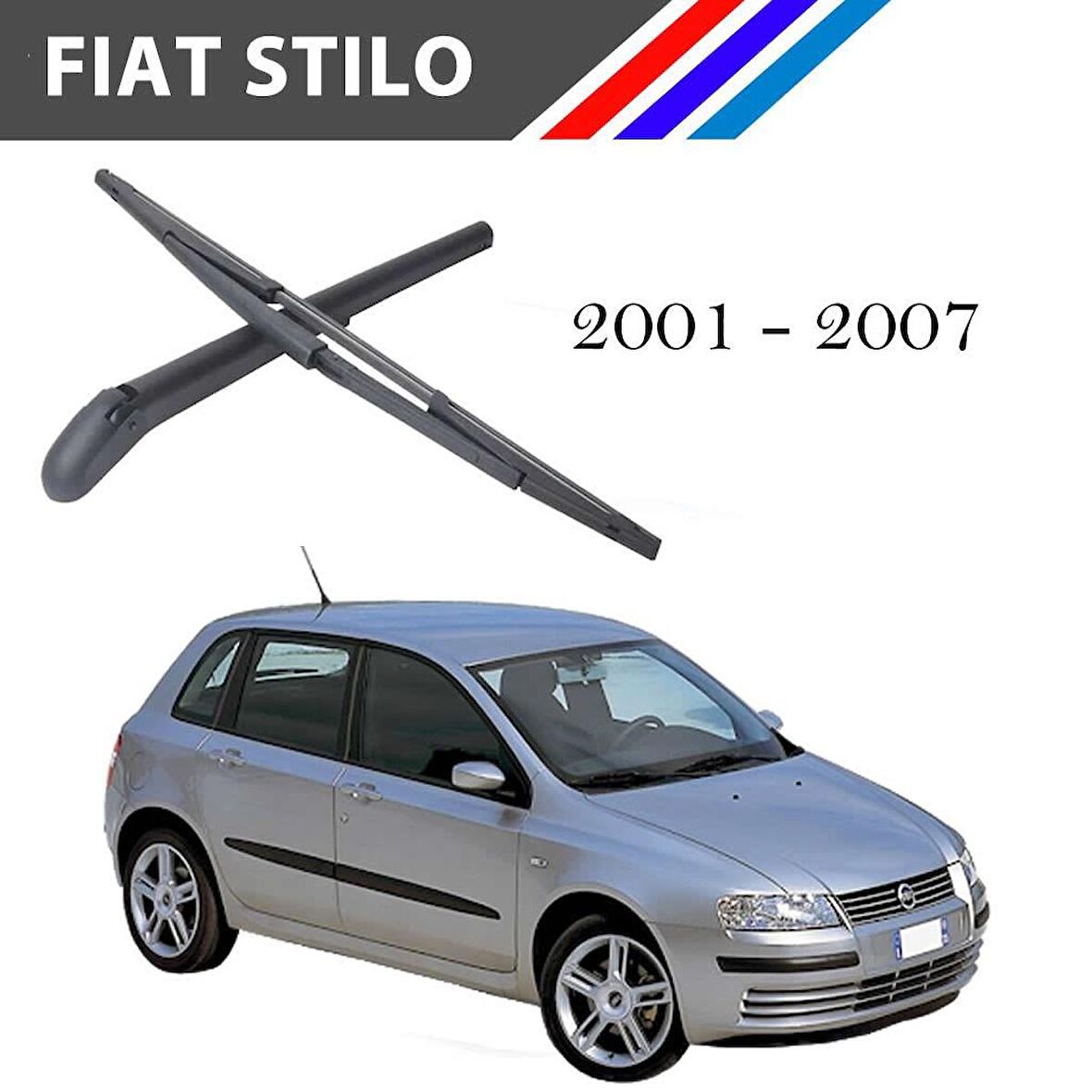 Fiat Stilo Arka Silecek Kolu ve Süpürgesi Takım 2001 2007