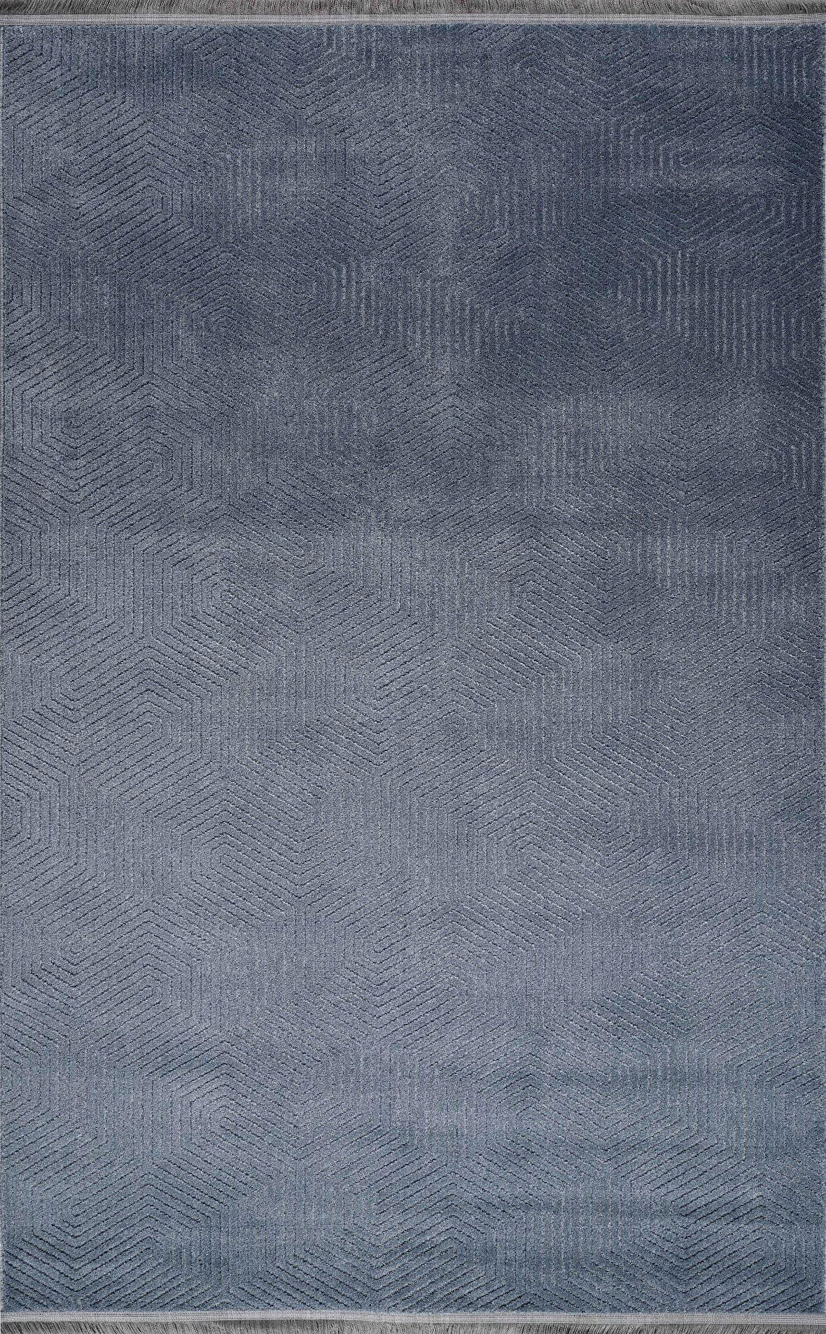 Artemis Halı Zeus 09991D Mavi Modern Sade Desen Halı