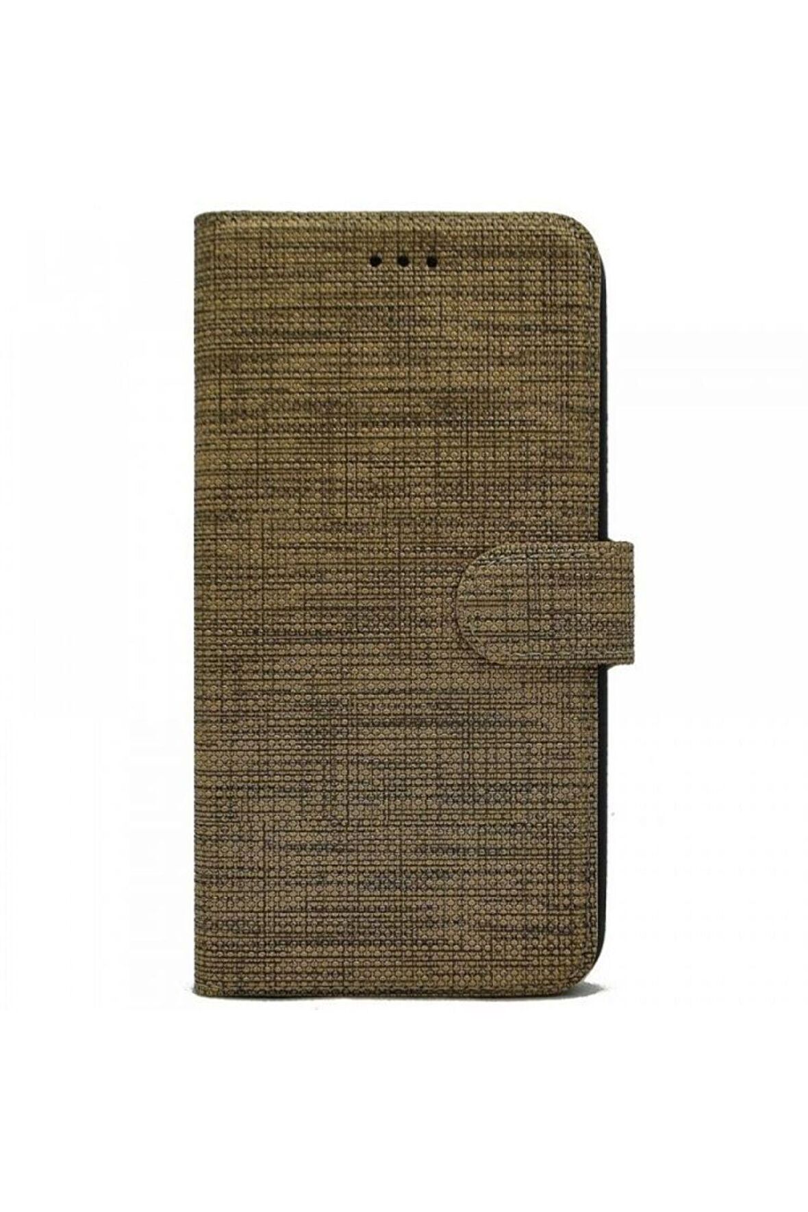 Huawei P30 Pro Kılıf Holster Canvas Kartlıklı Fabric Cüzdan