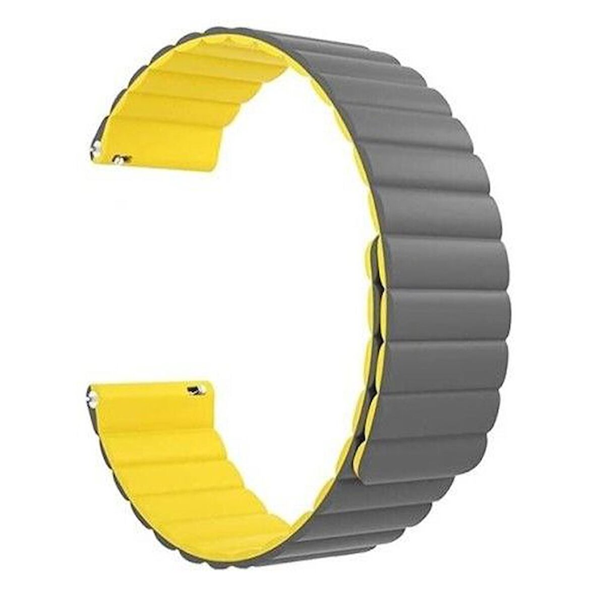 Teleplus Amazfit BALANCE Kordon Çİft Renkli Loop Mıknatıslı KRD52 22mm