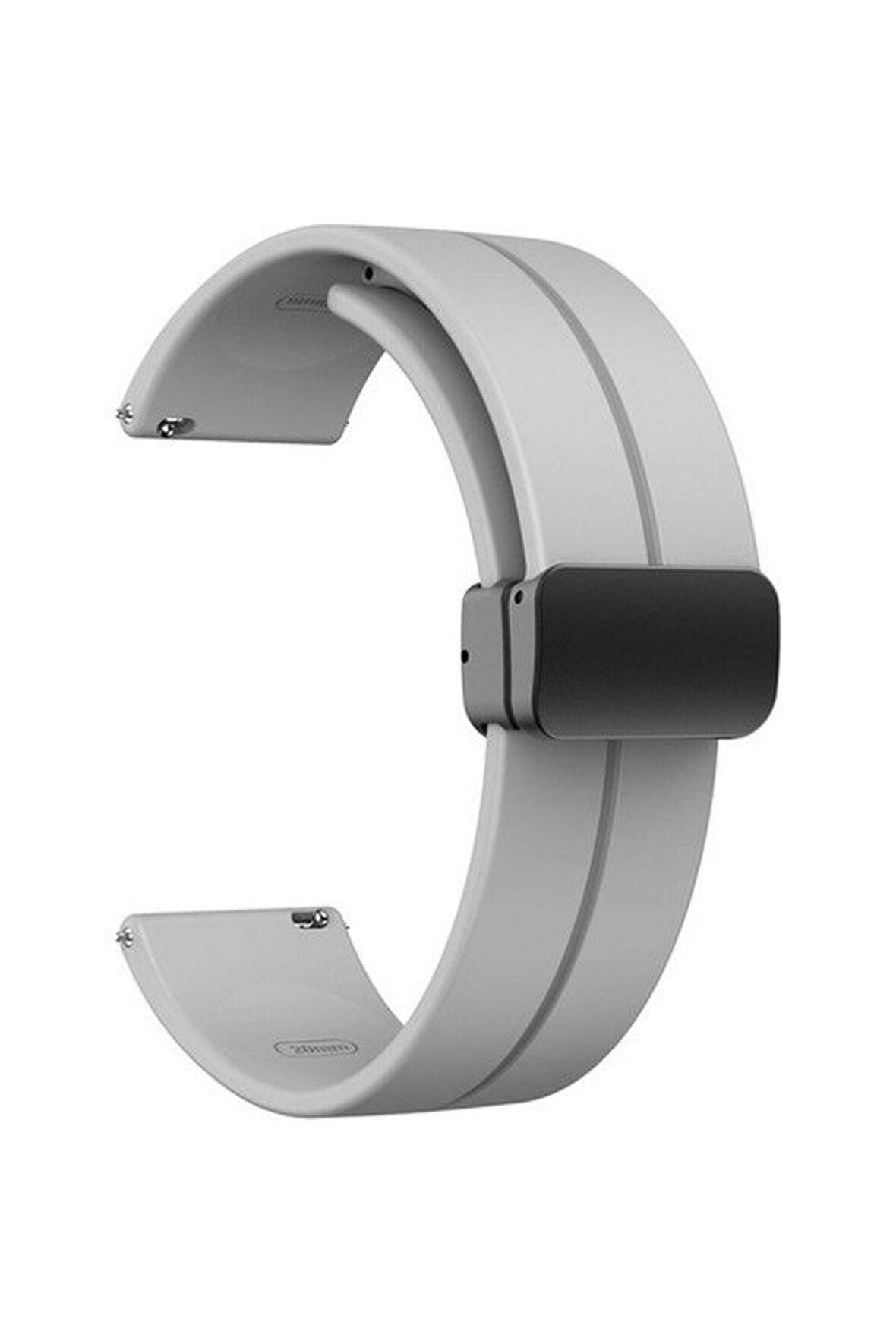 Huawei Watch GT 3 Pro Titanium  Kordon Mıknatıslı Silikon 20mm Krd84