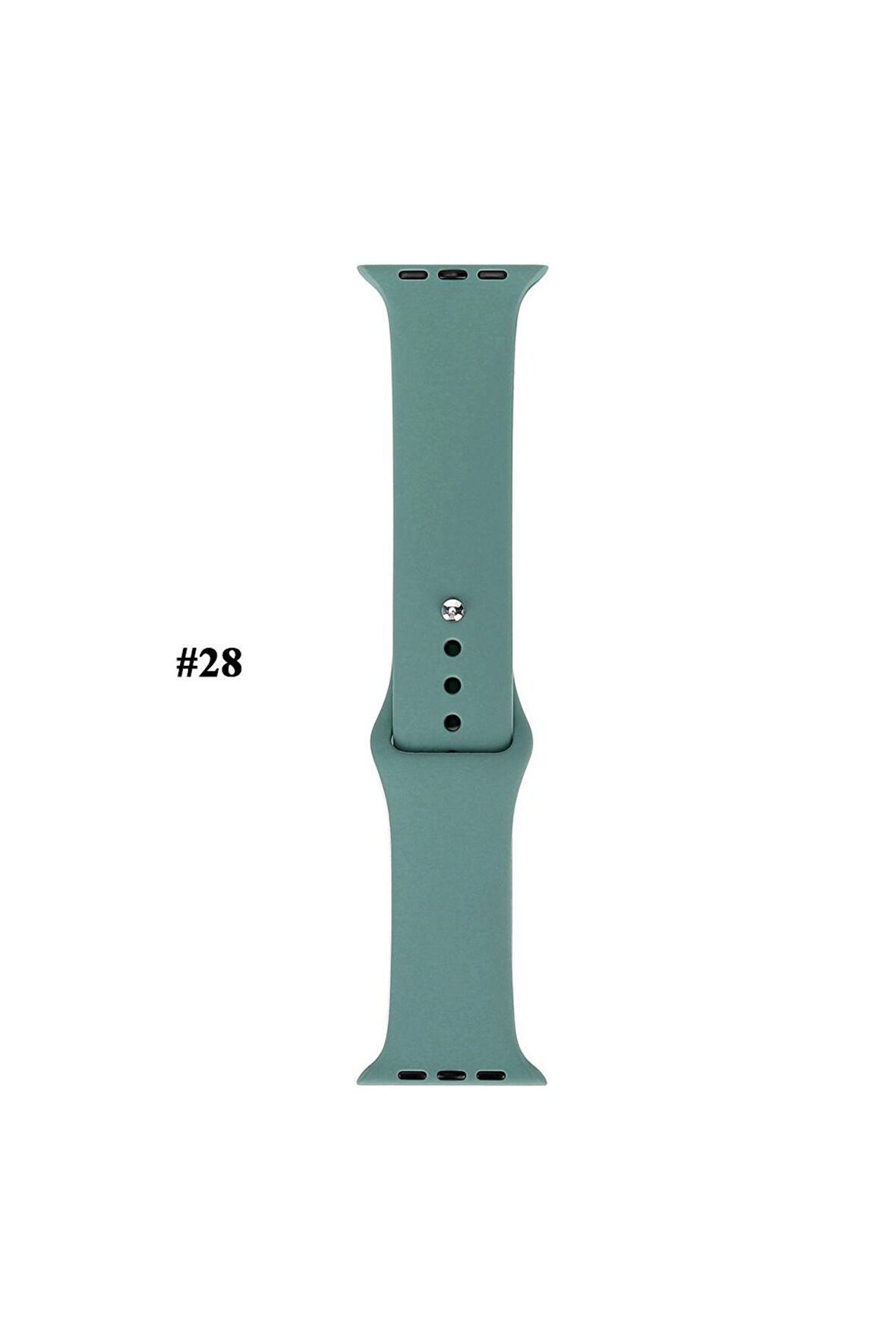 Apple Watch SE 2022 44mm Kordon KRD11 Klasik Mat Kordon