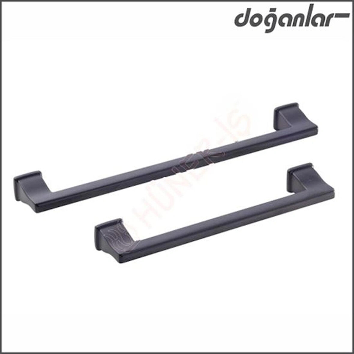 HÜNER SİYAH KULP 160 MM (12 ADET)