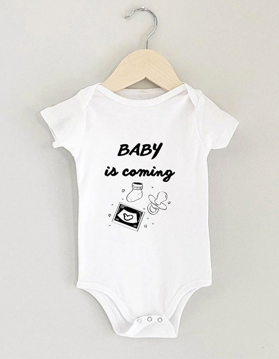 HANOVA CREATIVE- İSME ÖZEL BASKILI BEBEK ZIBIN BEBEK ATLET 