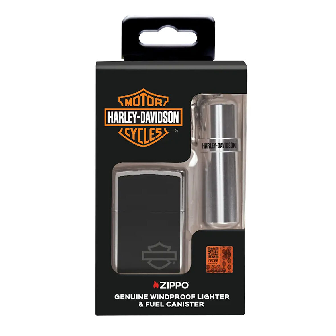 Harley Davidson Çakmak ve Canister (Yedek Tank) Seti