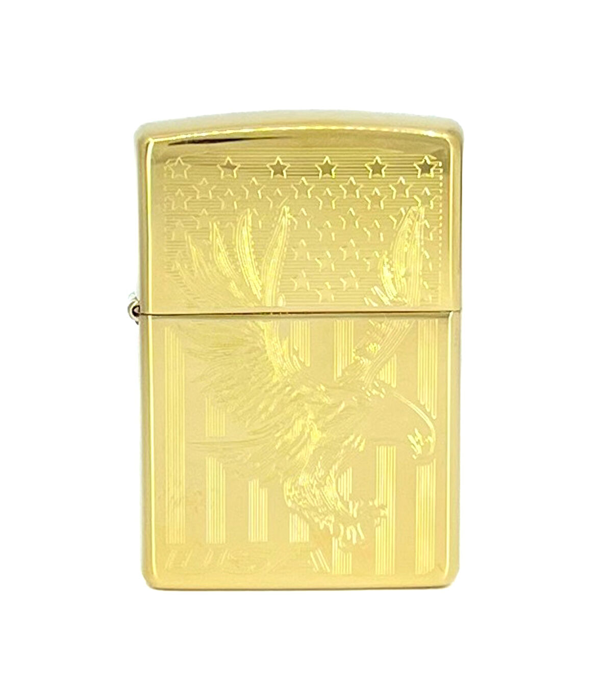 Zippo American Eagle High Polished Gold Dizayn Çakmak