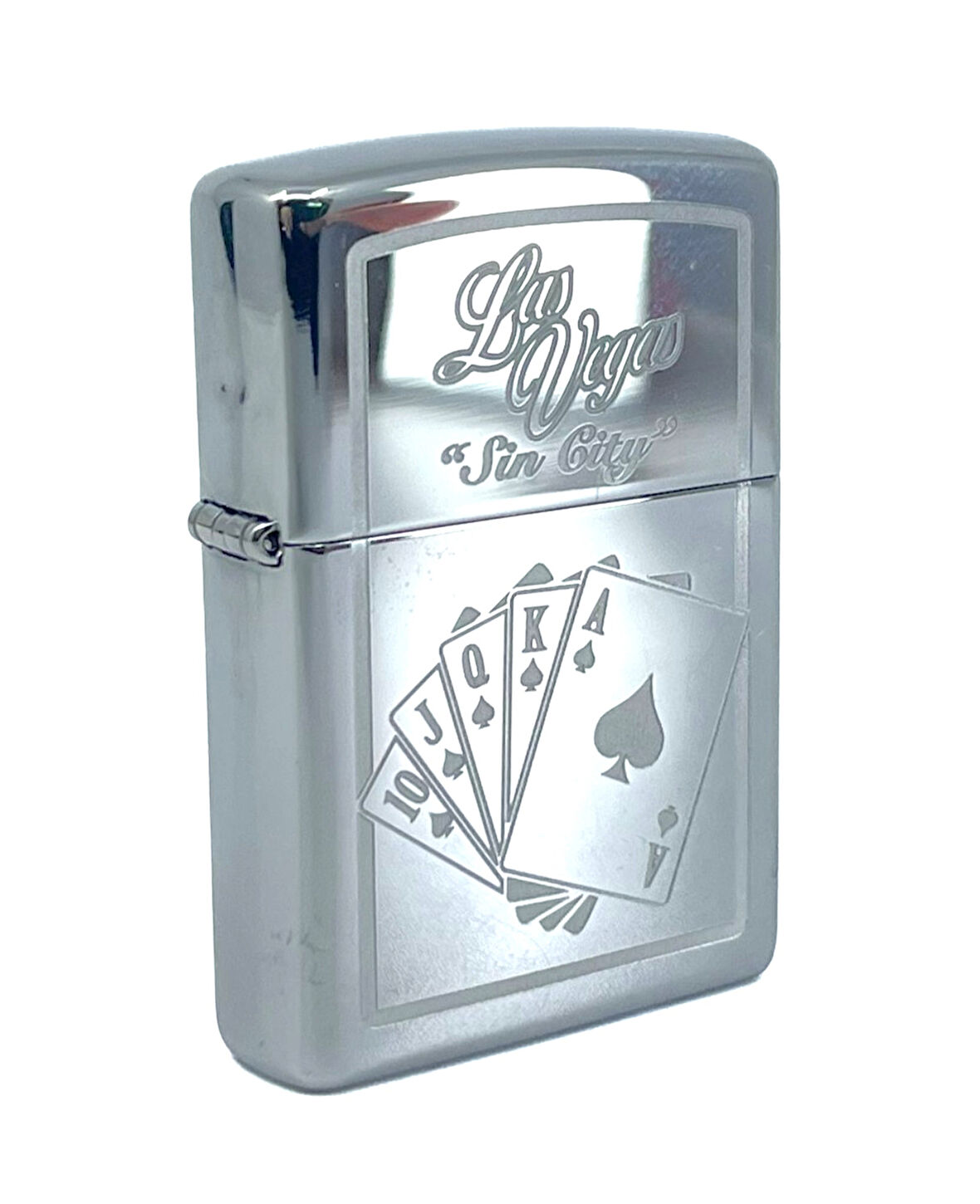 Zippo Vegas Sin City Royal Flush Dizayn Çakmak
