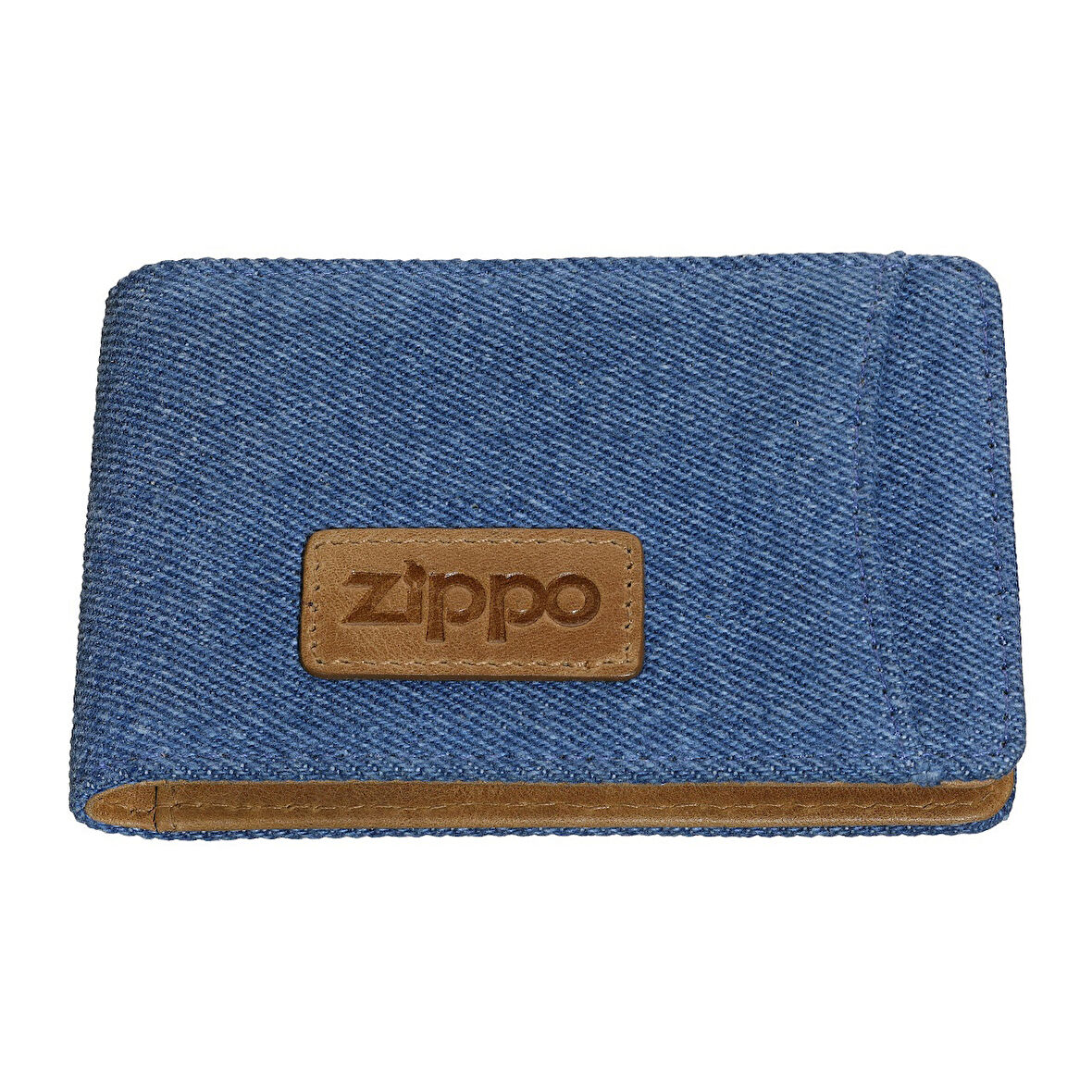 Zippo Deri - Denim Cüzdan