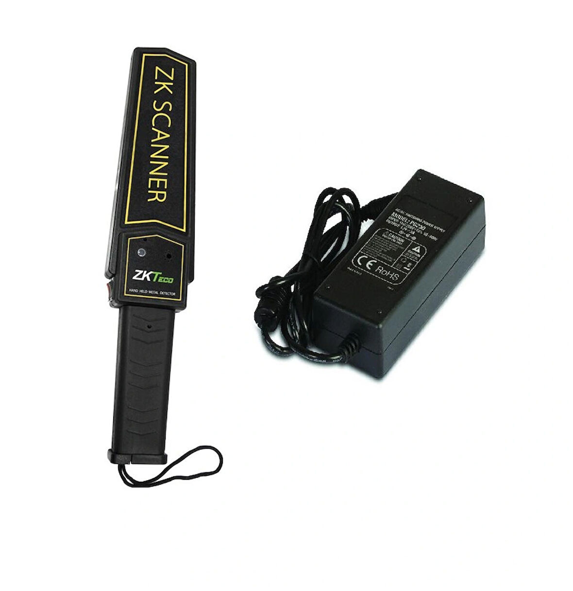 ZKTeco ZK-D100S ZK Scanner Şarj Edilebilir Metal Üst Arama Dedektörü