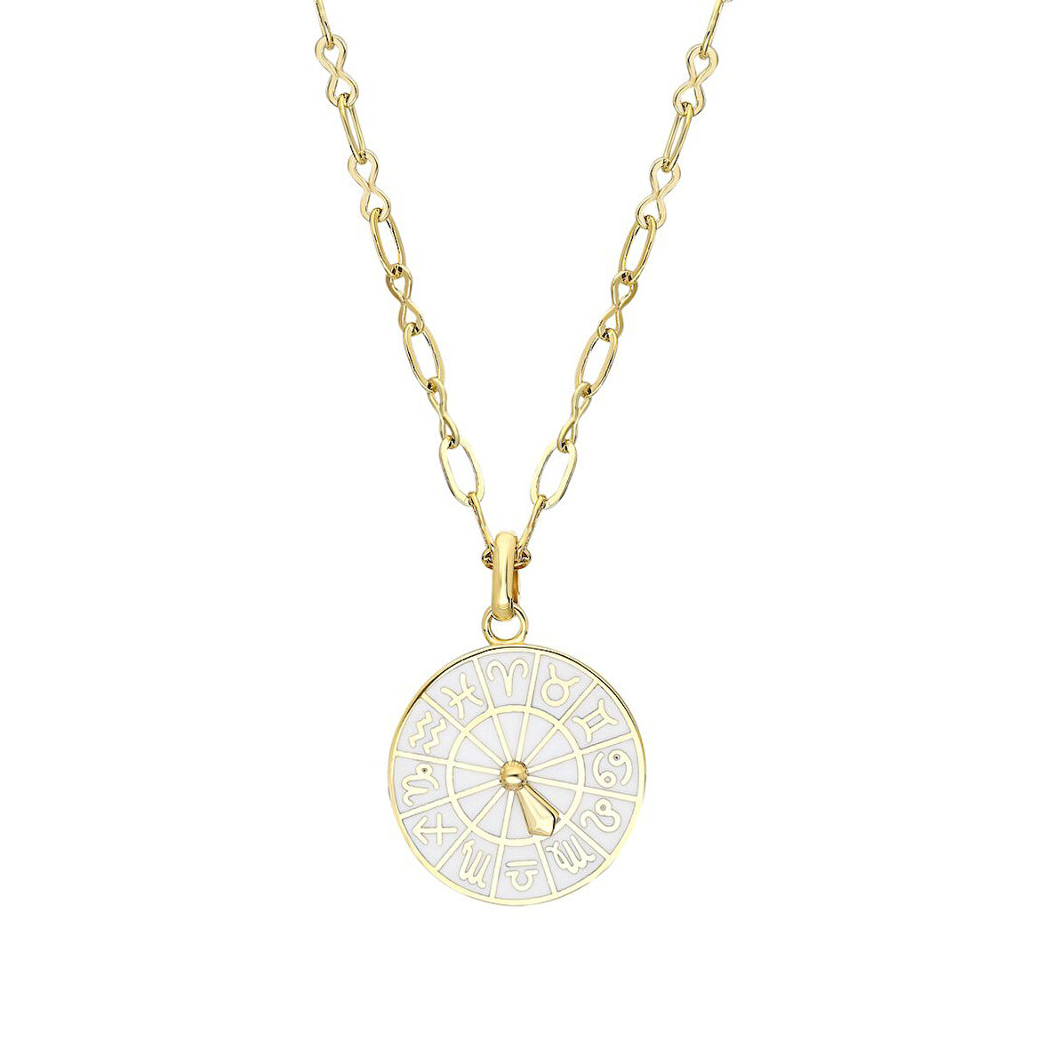 Mavi Burç Kolye Ucu Kolye ZKU026