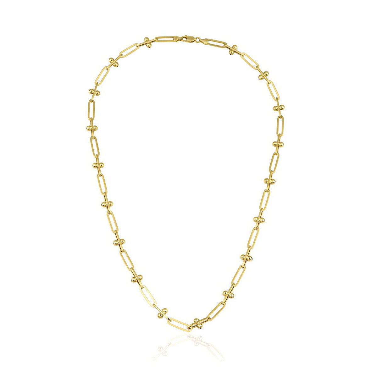 Toplu Ataş Zincir Kolye ZKU134