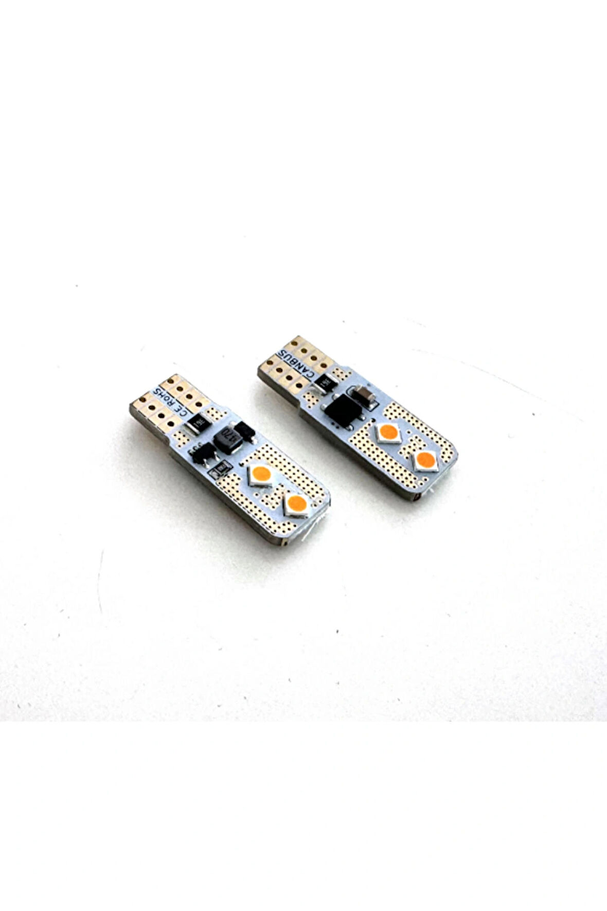 Femex 2 Adet T10 Led 4 Ledli Yassı Tip Park, Plaka, İç Aydınlatma Turuncu