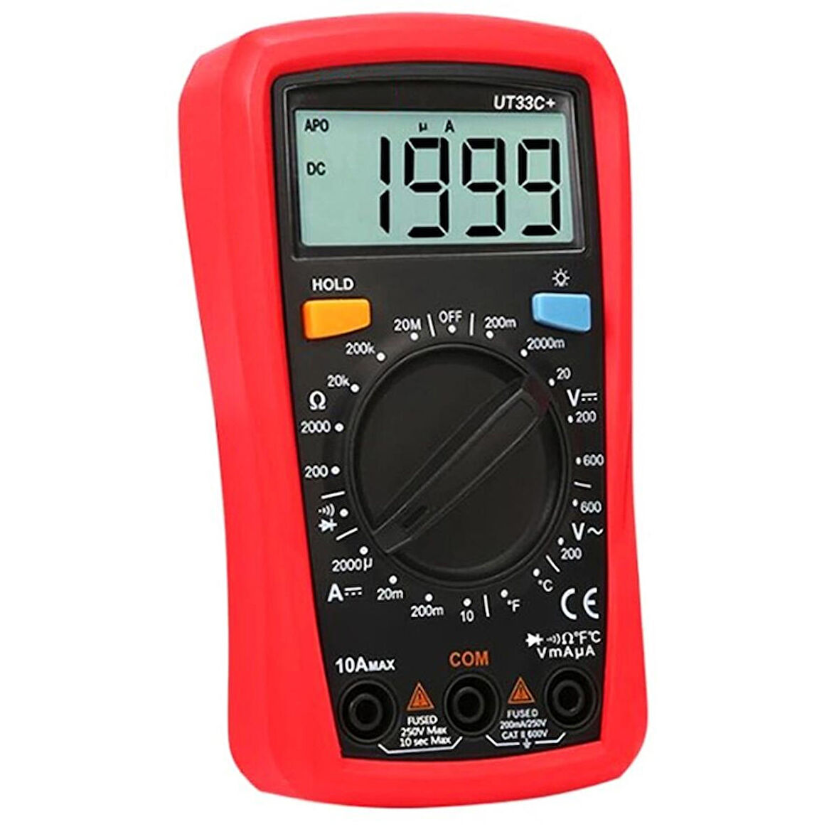 POWERMASTER UNI-T UT-33C+ DIGITAL ÖLÇÜ ALETİ