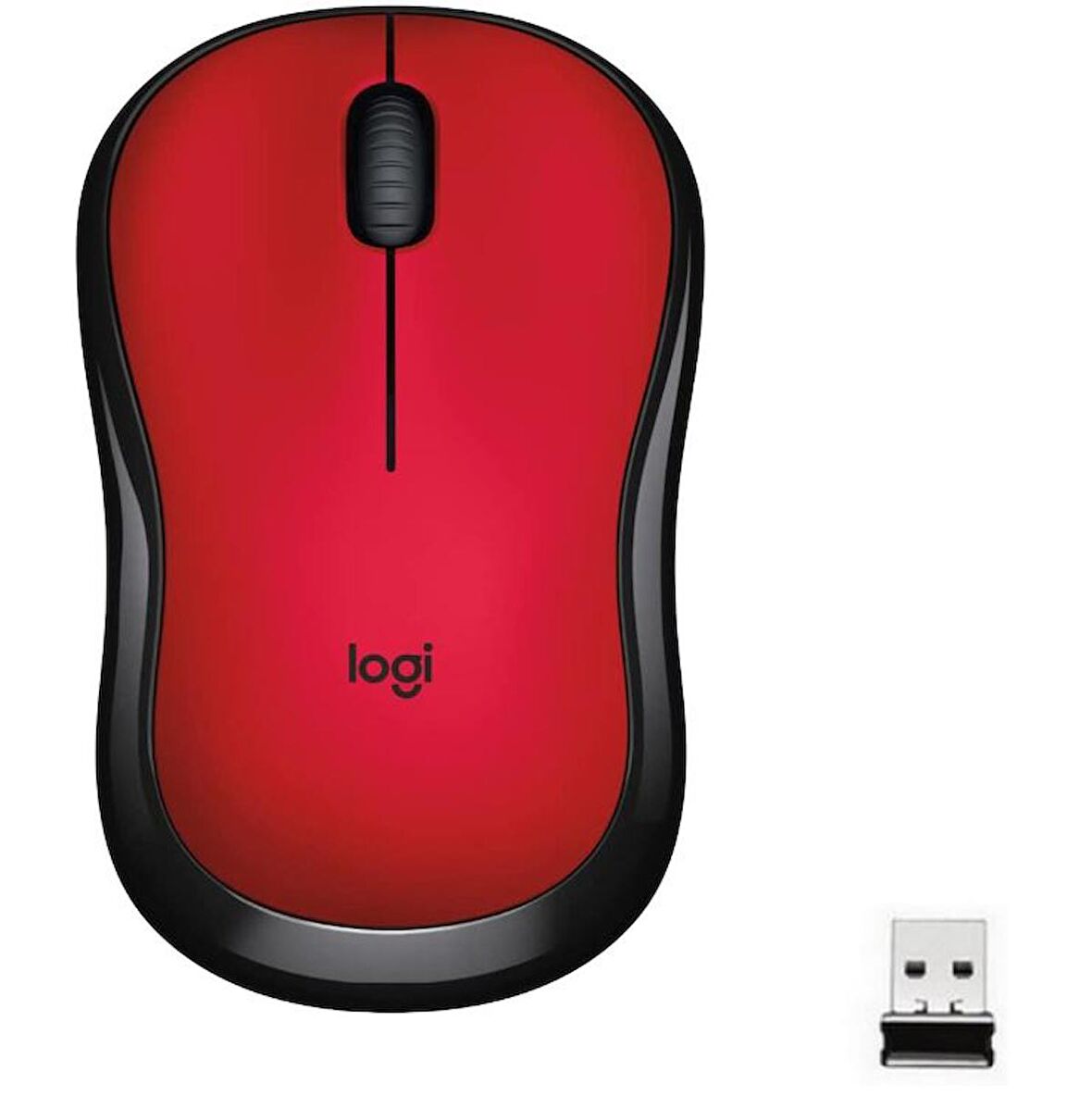 LOGITECH M220 SESSİZ KIRMIZI KABLOSUZ MOUSE