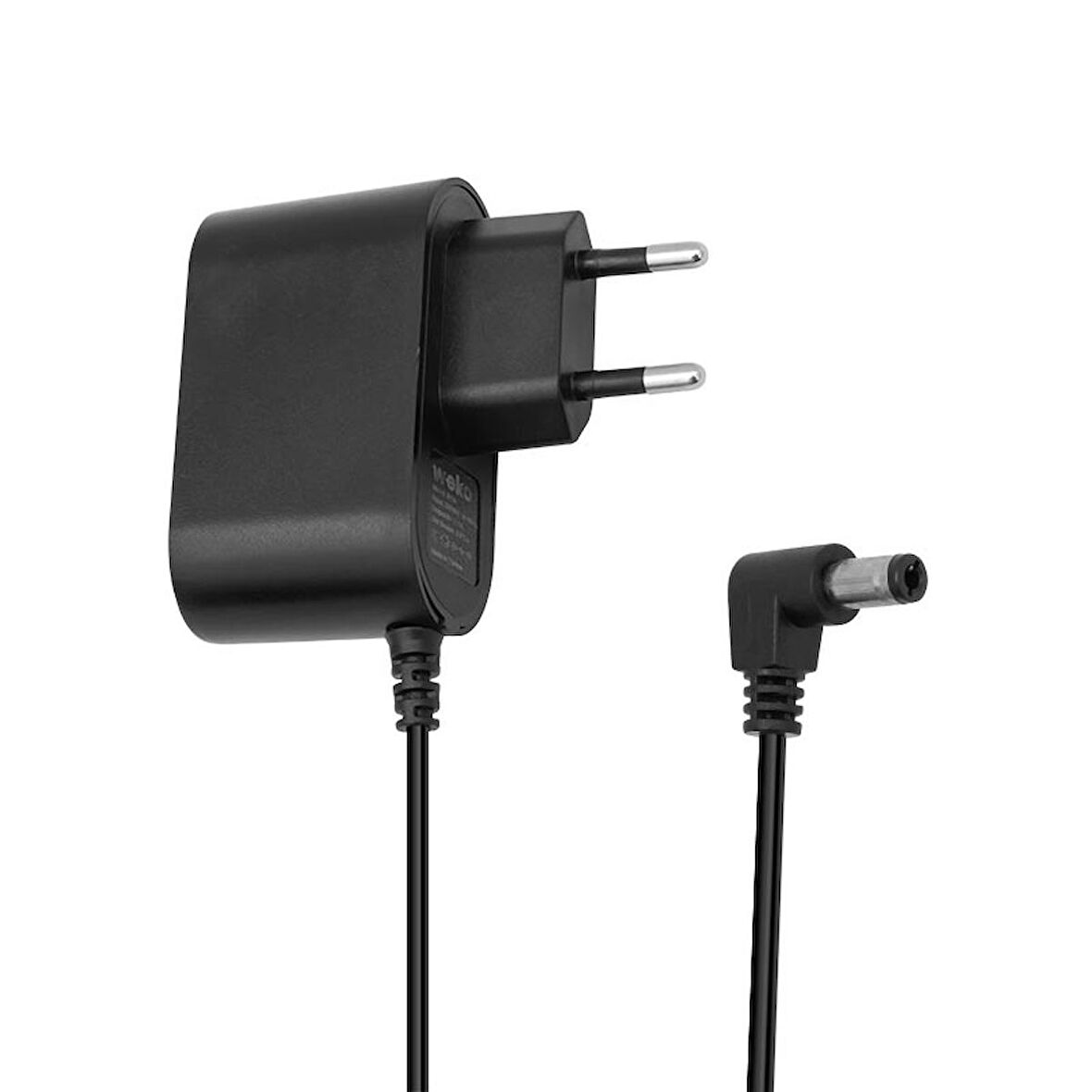 WEKO 9 VOLT - 1 AMPER 5.5*2.5 UÇLU YERLİ ÜRETİM PRİZ TİPİ ADAPTÖR
