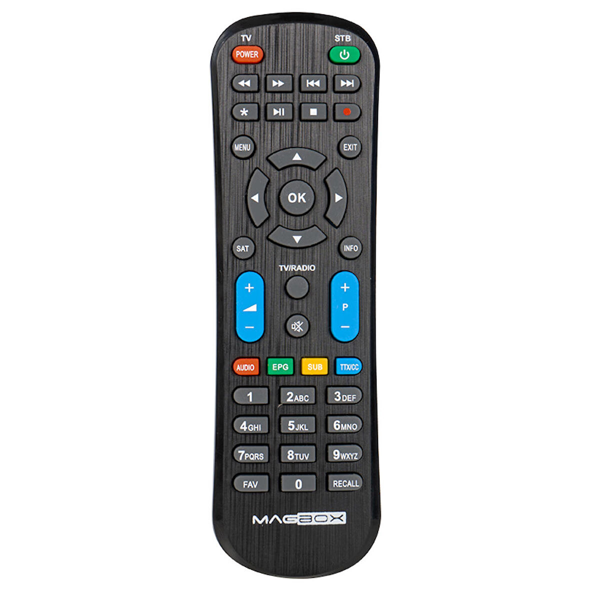 WEKO KR MAGBOX ETHERNET*MAGBOX WEGA HD SLIM ORJİNAL TV KONTROLLÜ UYDU KUMANDASI