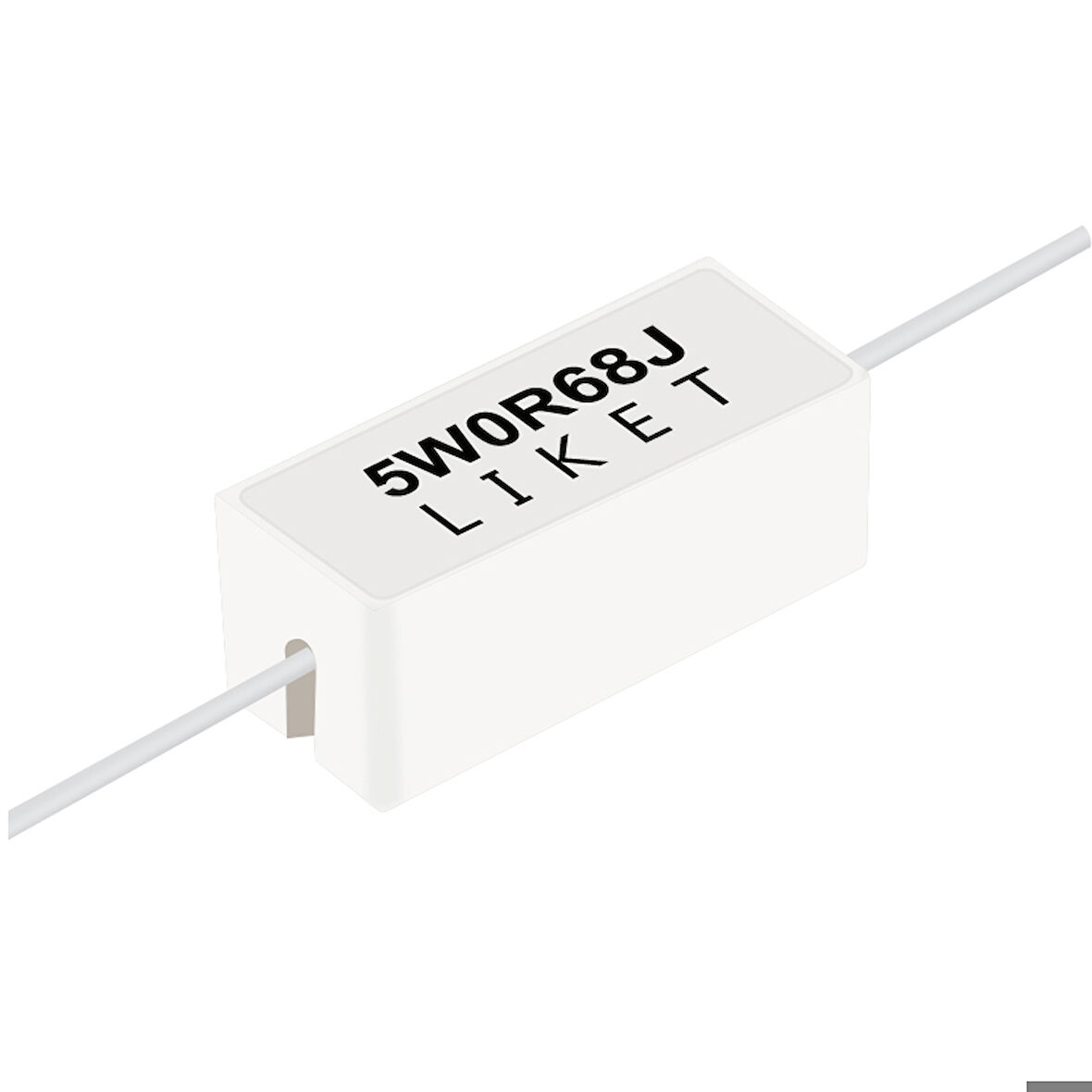 0.68 OHM 5 WATT TAŞ DİRENÇ