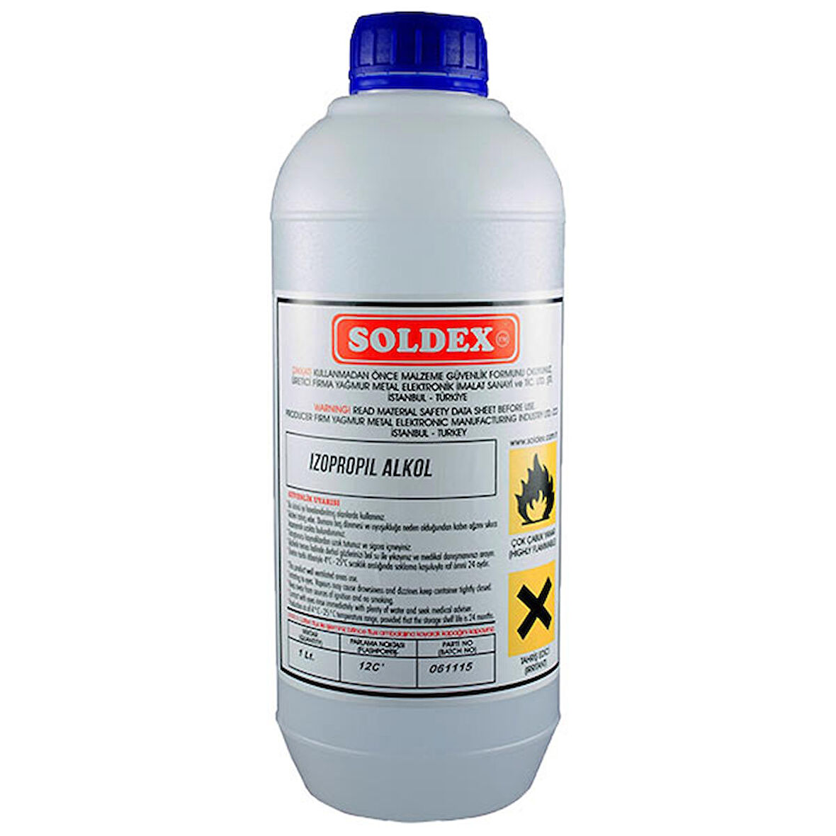 SOLDEX 1 LİTRE İZO PROPİL ALKOL