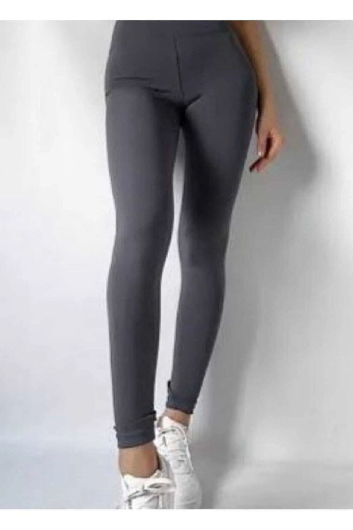 Yüksek Bel Dalgıç Kumaş Toparlayıcı Özellik. Iç Göstermez Kadın Tayt