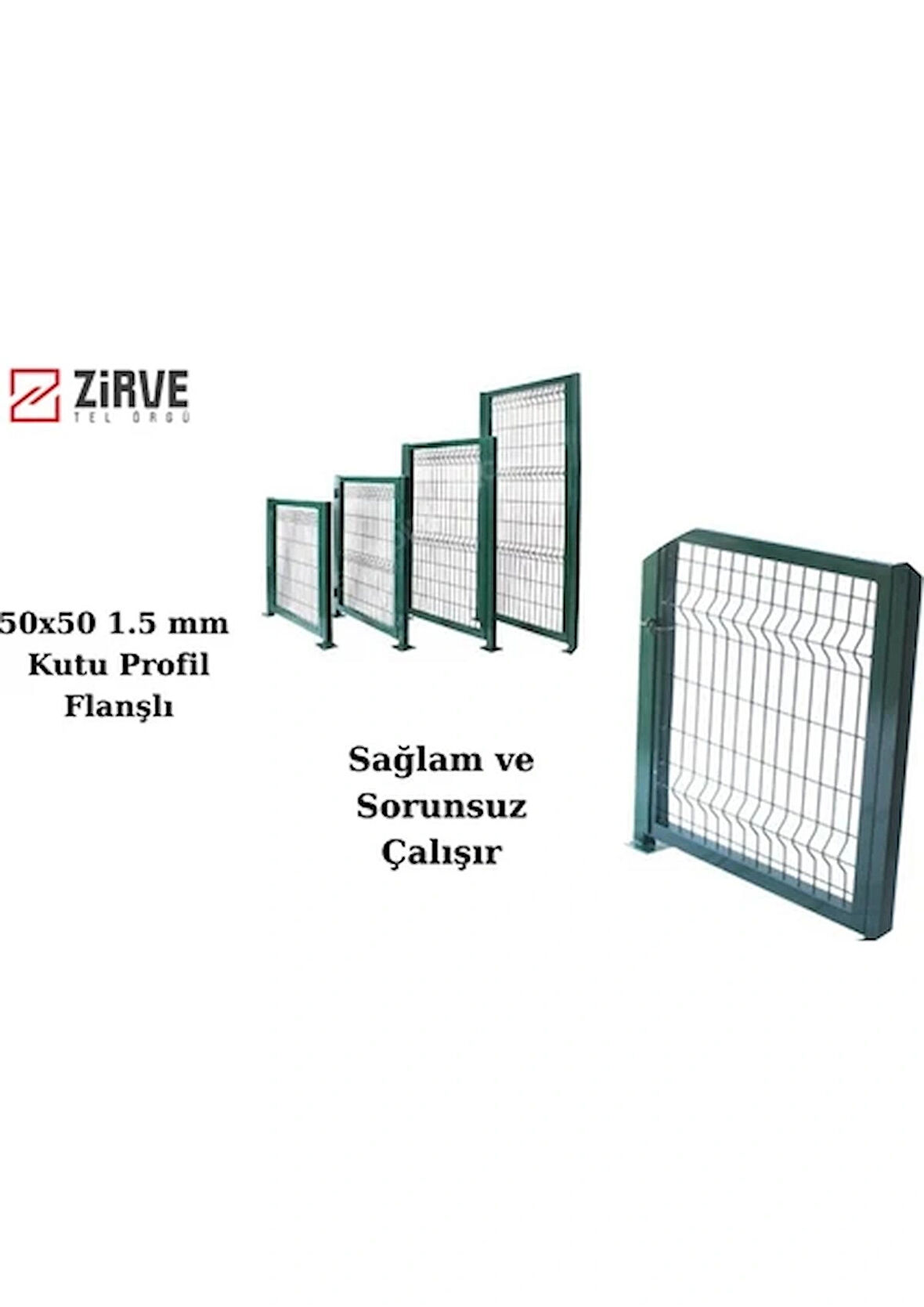 Bahçe Kapısı 100 Cm x 150 Cm Yaya Kapısı