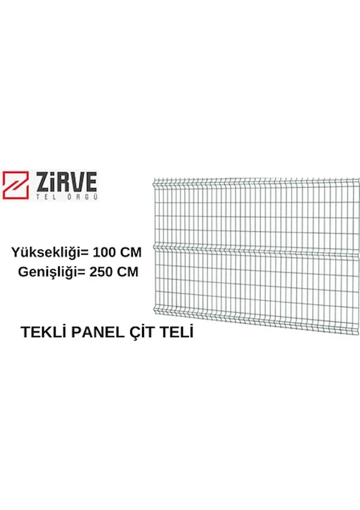 100 x 250 cm Panel Çit Teli